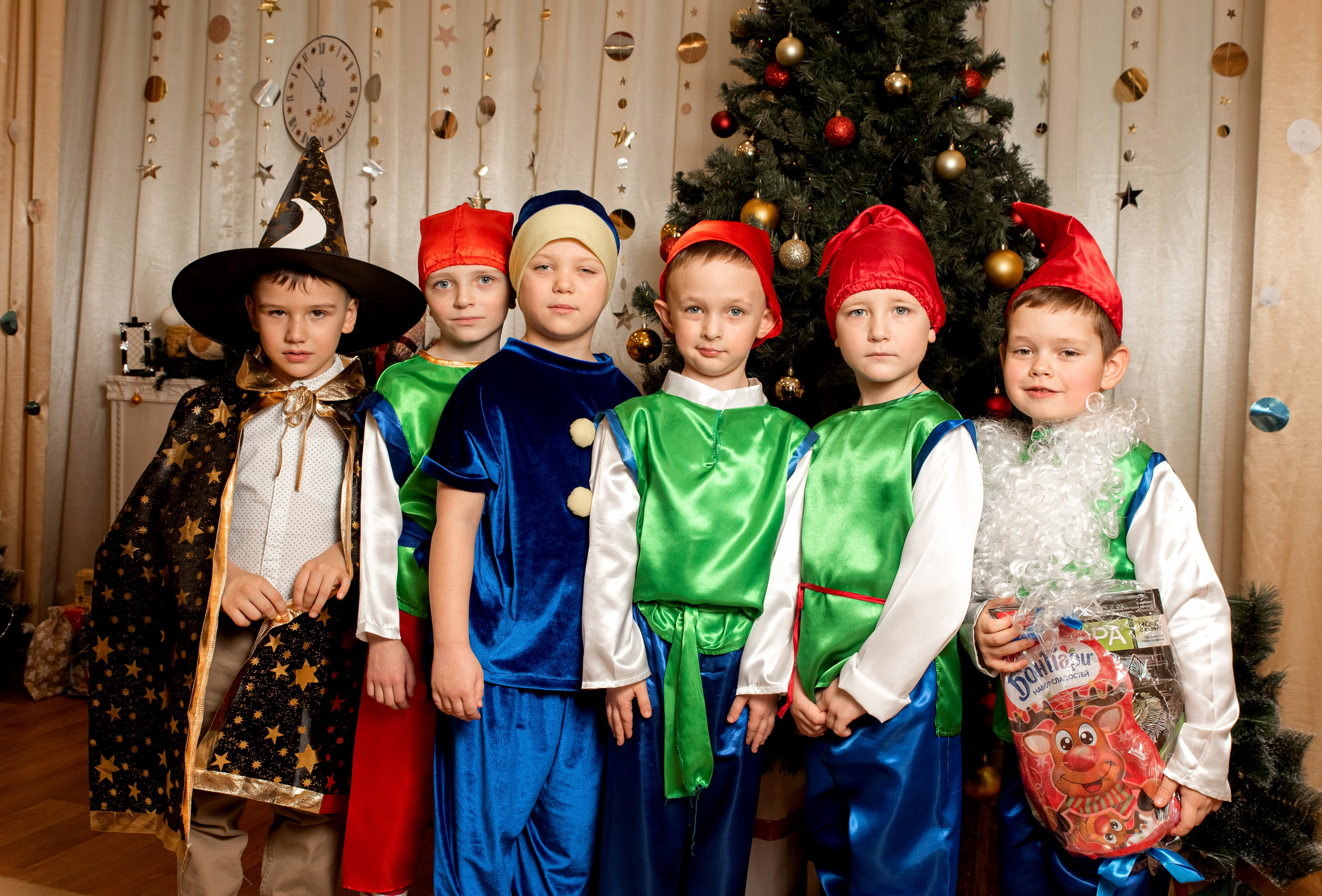 Детский сад. Новогодний утренник. Семейный и детский фотограф в Туле Светлана Воронкова
