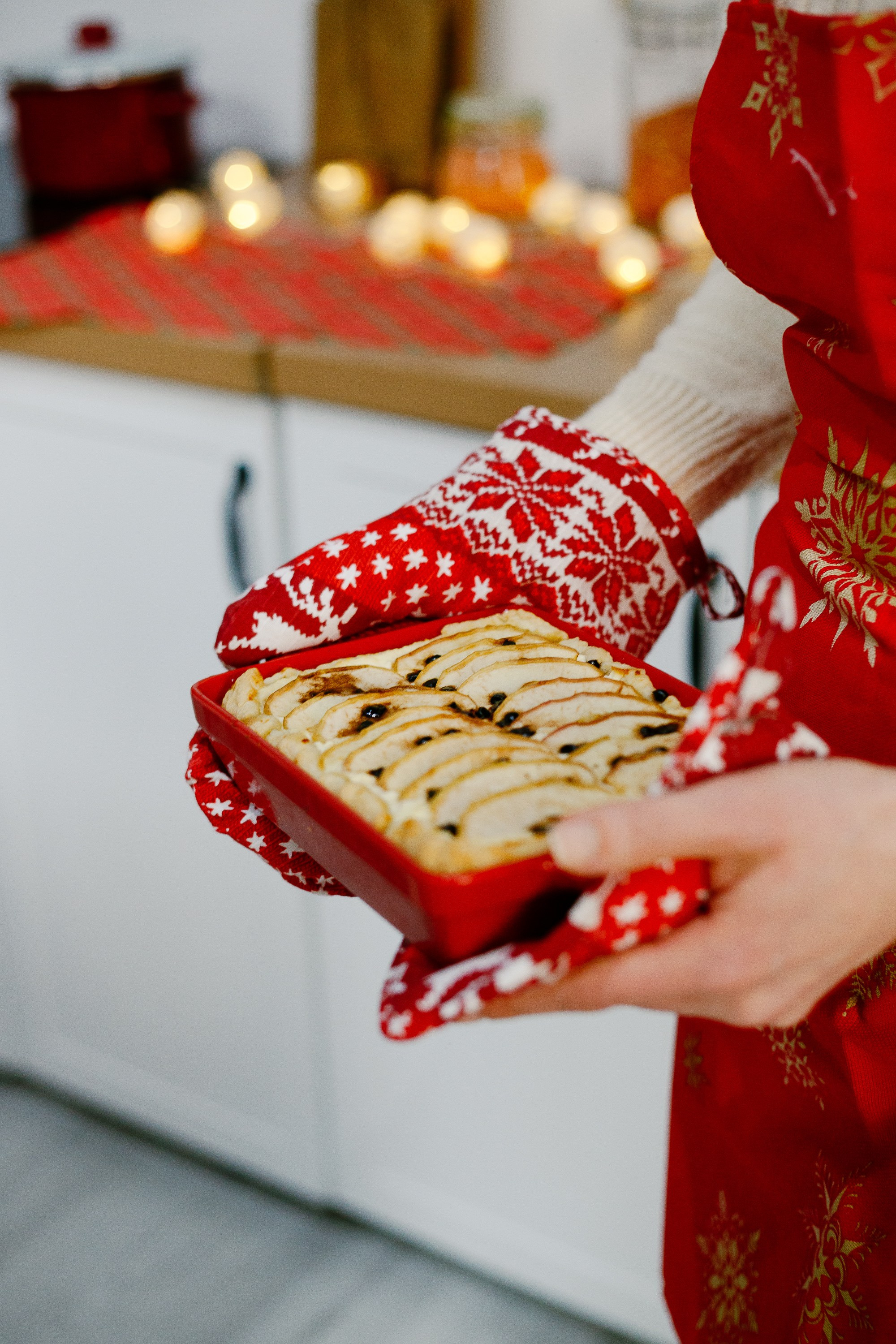 Новогодняя семейная фотосессия в студии