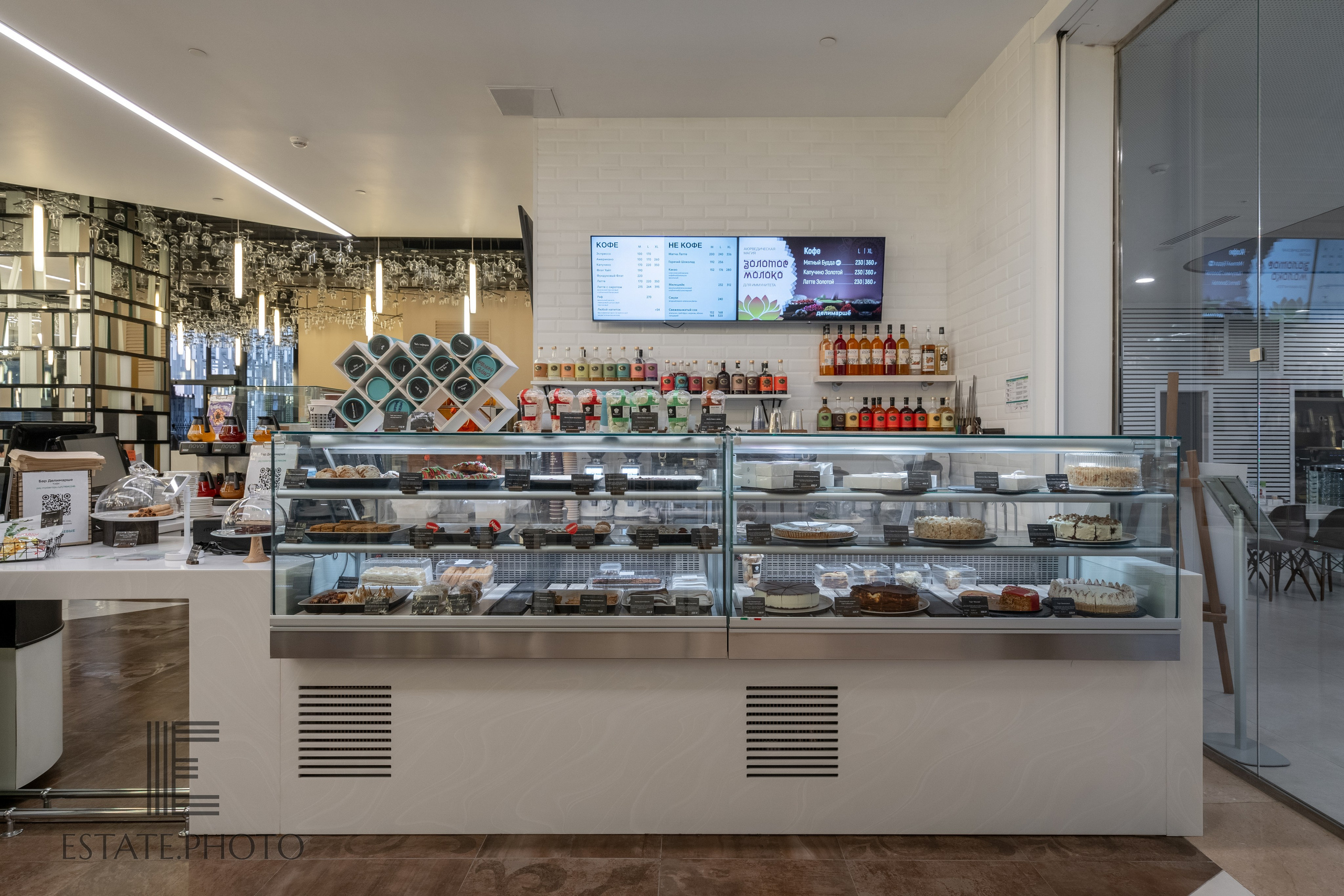 Кафе и рестораны. Интерьерный фотограф Москва Татьяна Казакова