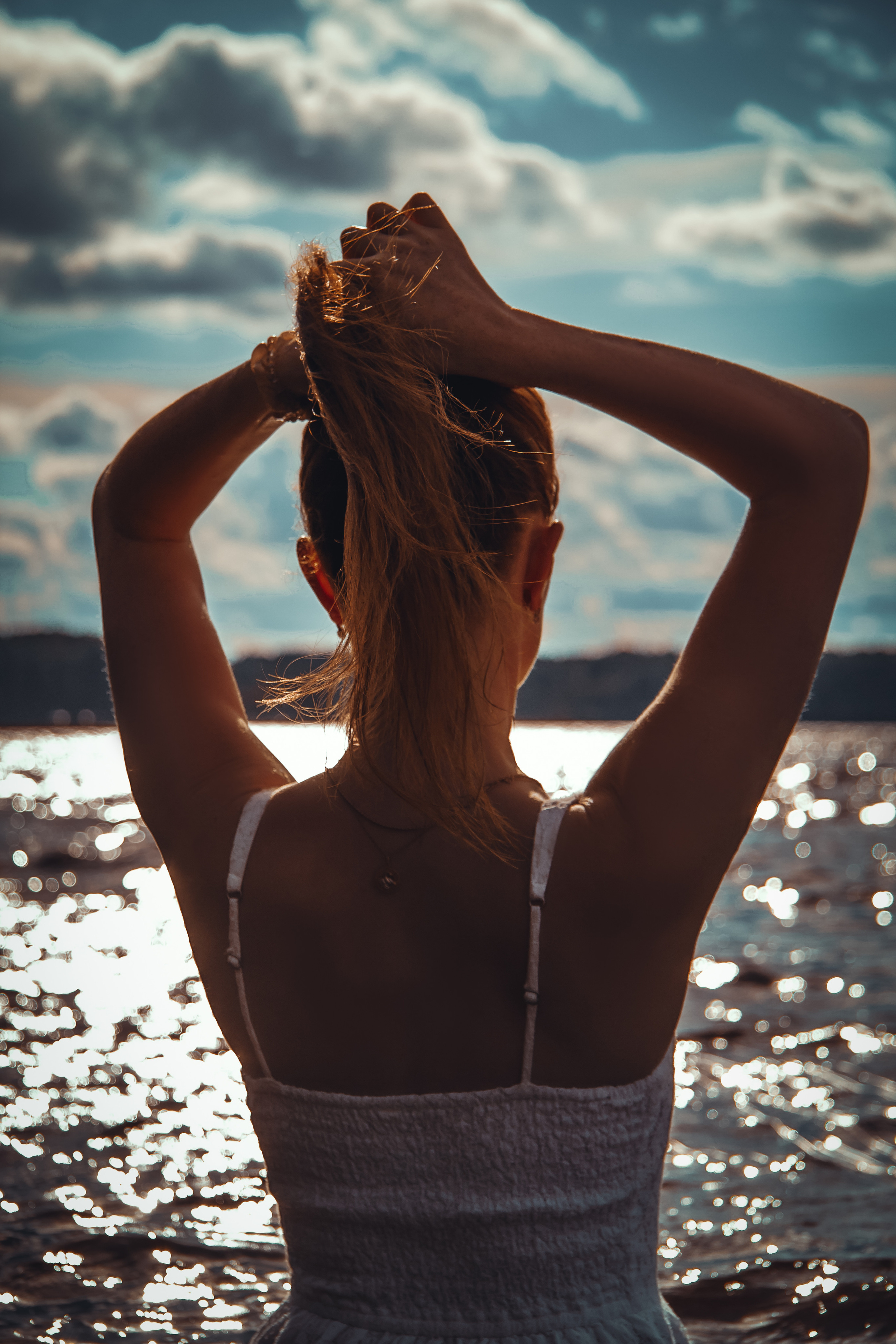 Фотосессия в воде Лен. обл. Портретный фотограф в Санкт-Петербурге Анастасия Епифанова