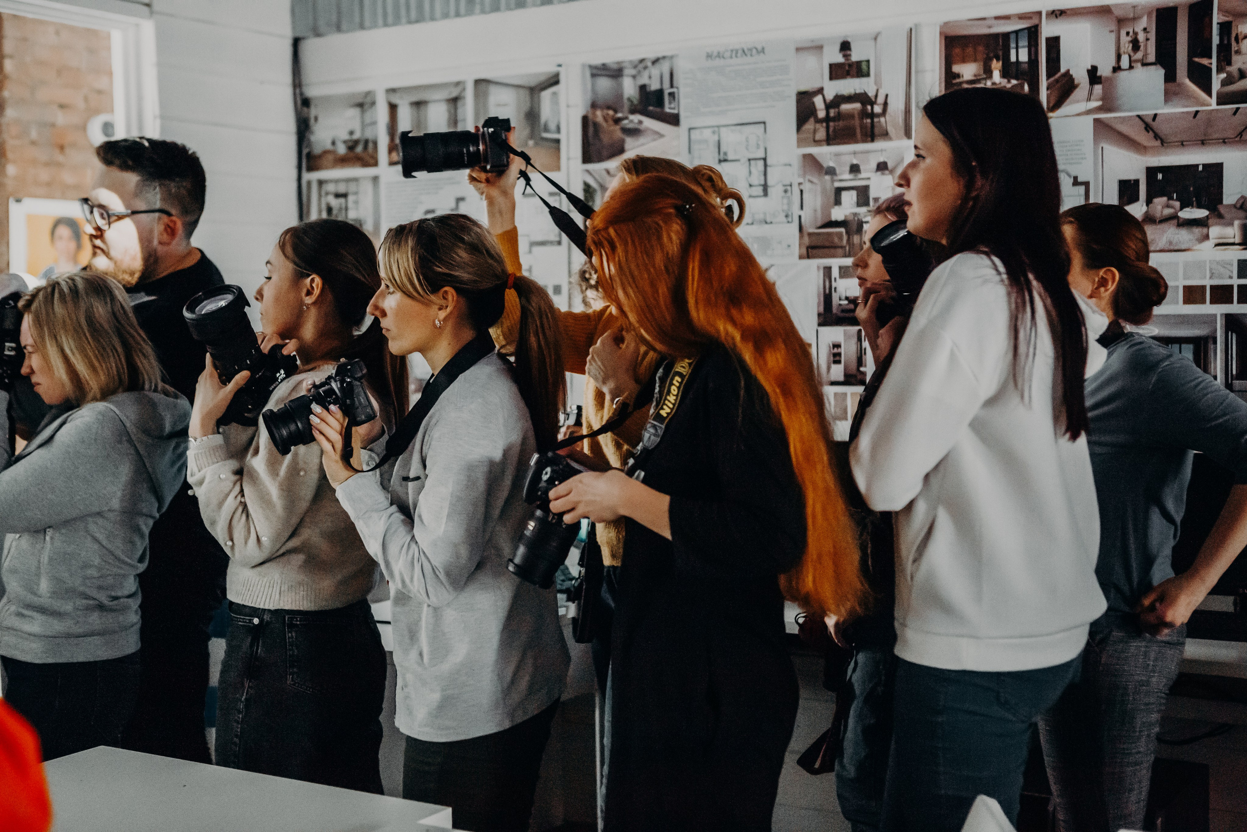 Репортажная съёмка на мастер-классе. Свадебный и семейный фотограф В Красноярске Андрей Юсенков