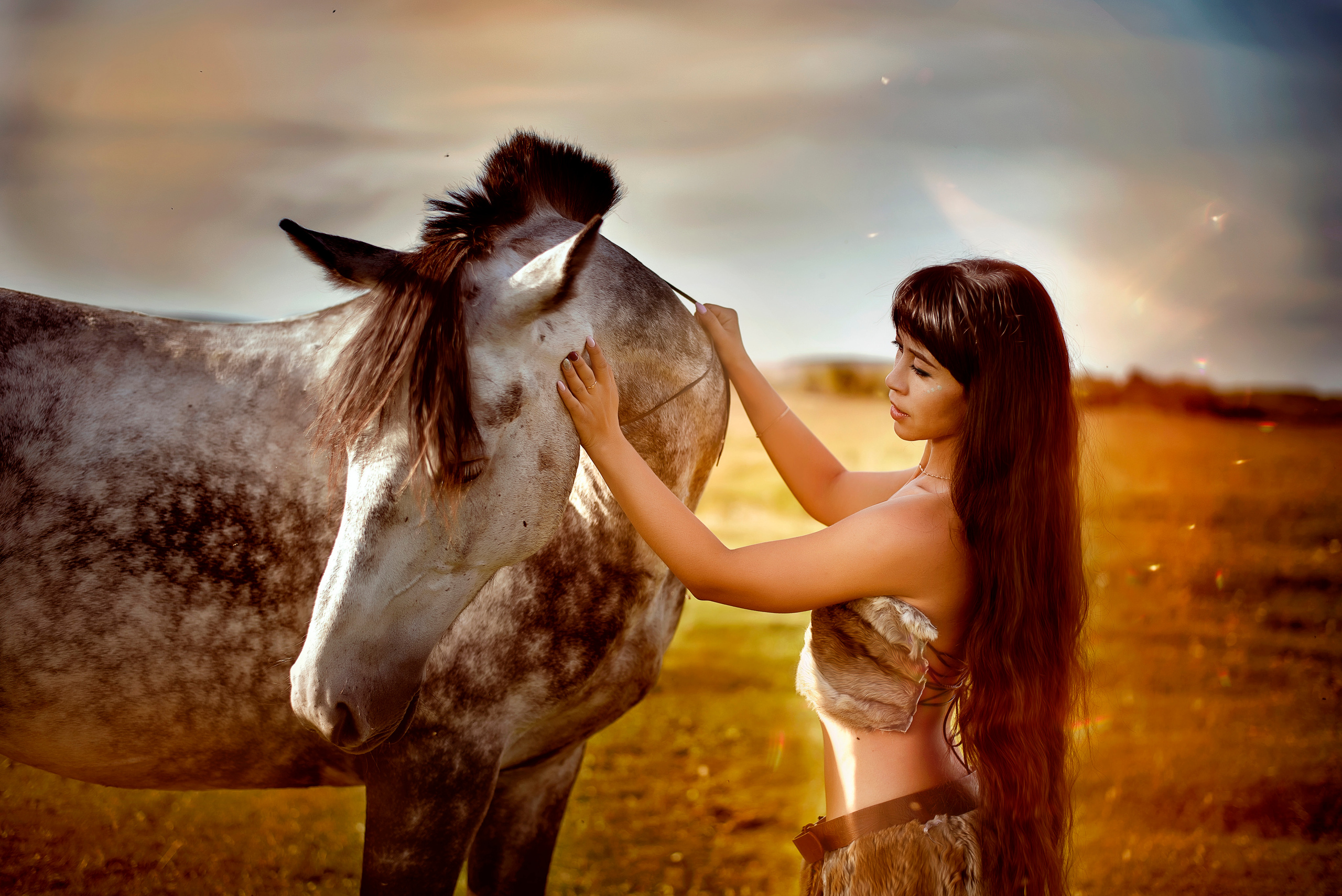 Фотосессия с лошадью. Семейный и детский фотограф Татьяна Перевалова