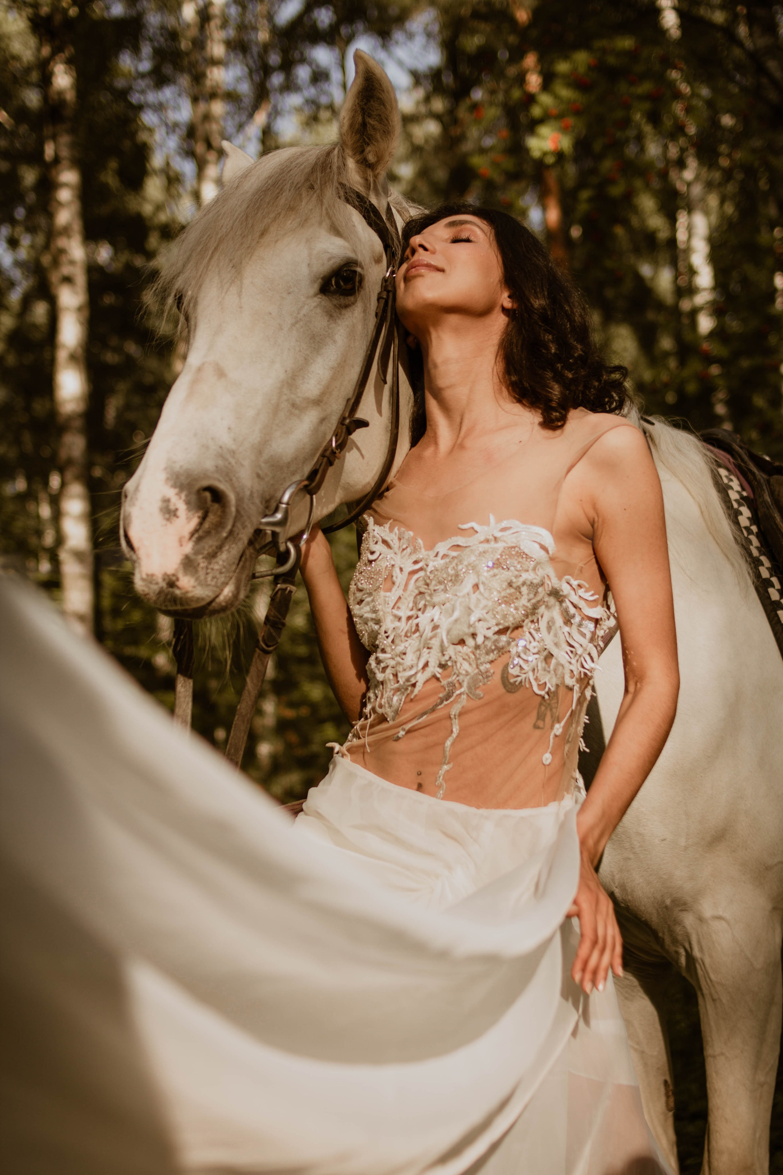 С лошадкой. Создадим шедевр? Виталина и её фотоискусство