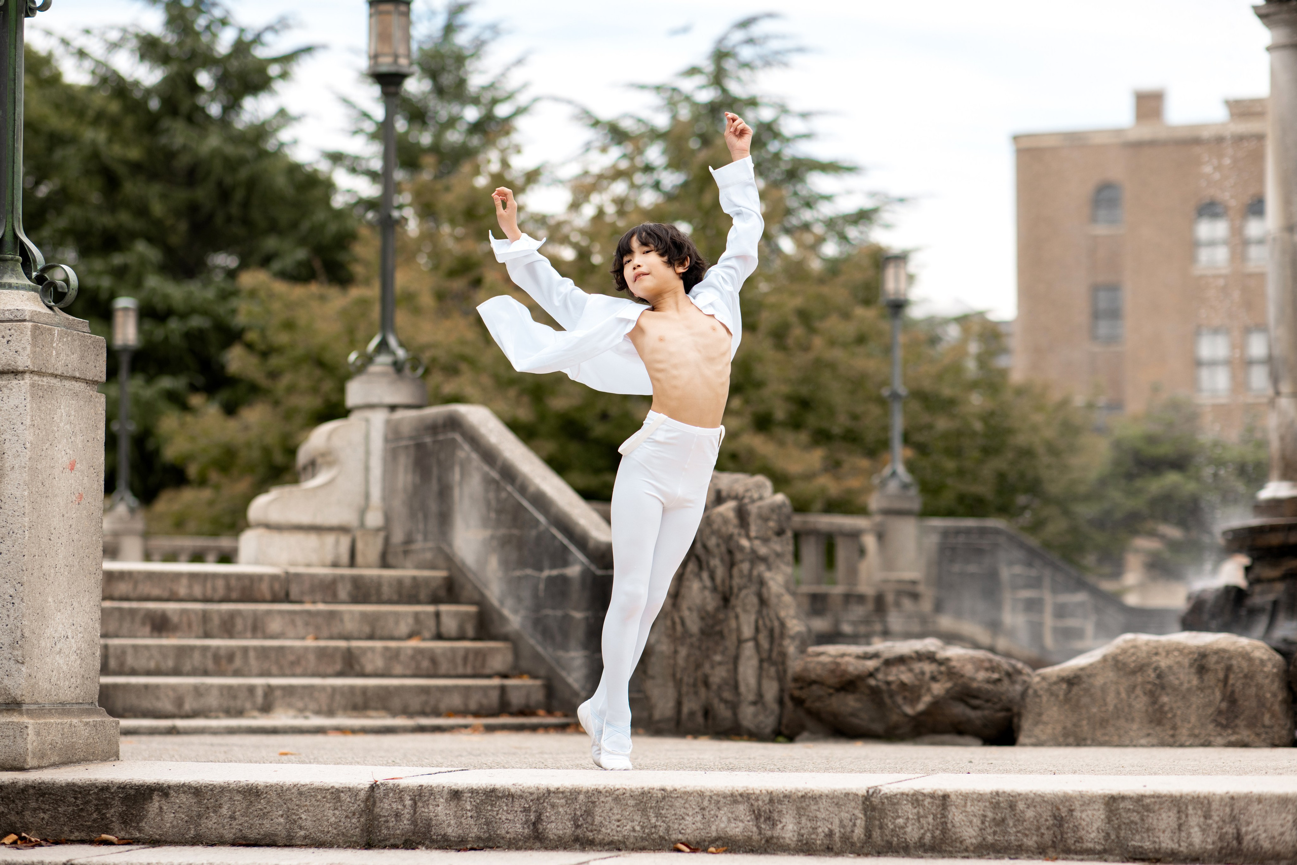 Балетная съёмка на улице. Балетный фотограф Алина Ханько — Душа Балета