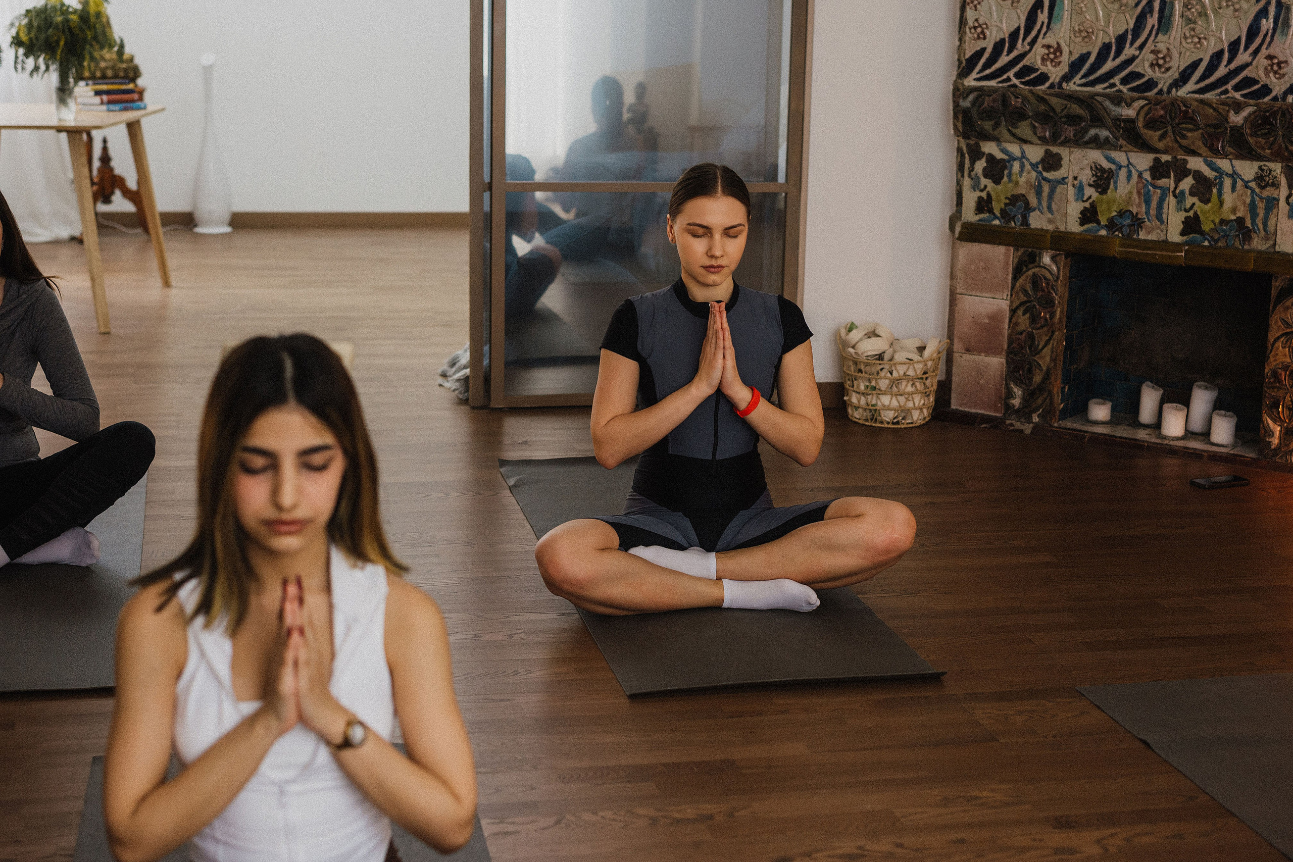 Йога на Патриках. Фотограф в Москве Ангелина Ким