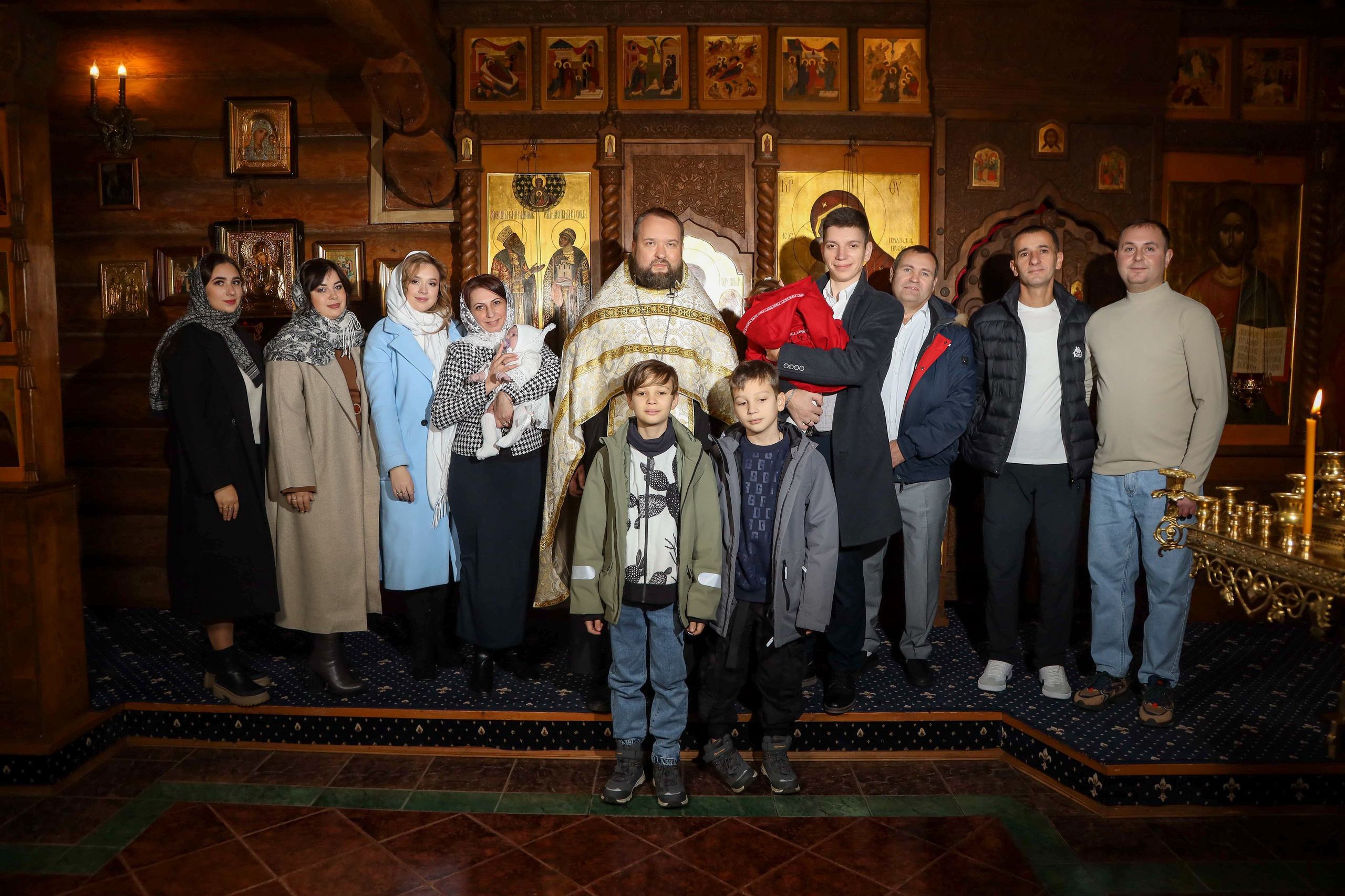 Крестины. Фотограф Антон Чупринин