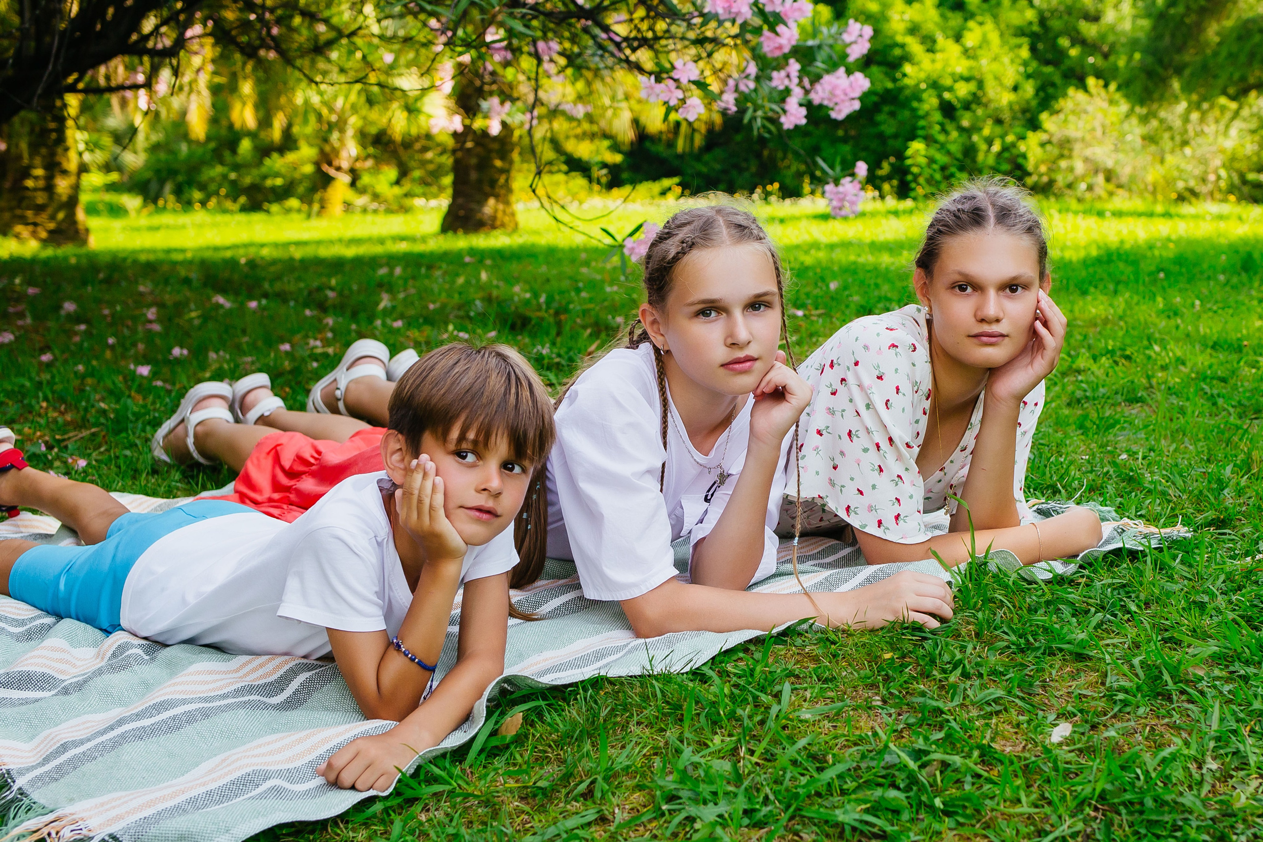 Семейная фотосессия в парке Дендрарий Сочи, услуги фотографа в Адлере и Сочи