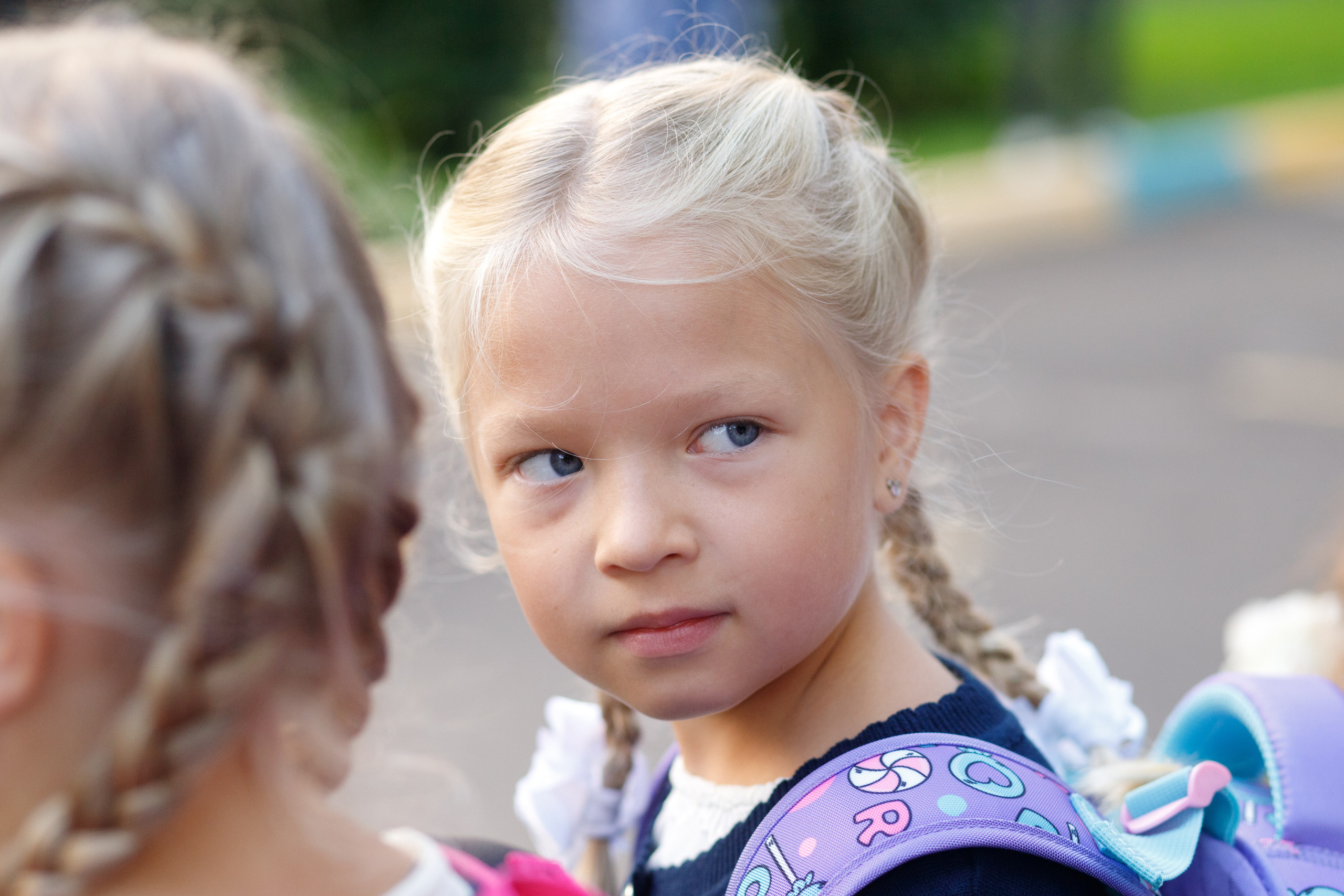 Репортажная съемка первого сентября для первоклассников. Семейный и школьный фотограф в Москве Анна Ткач