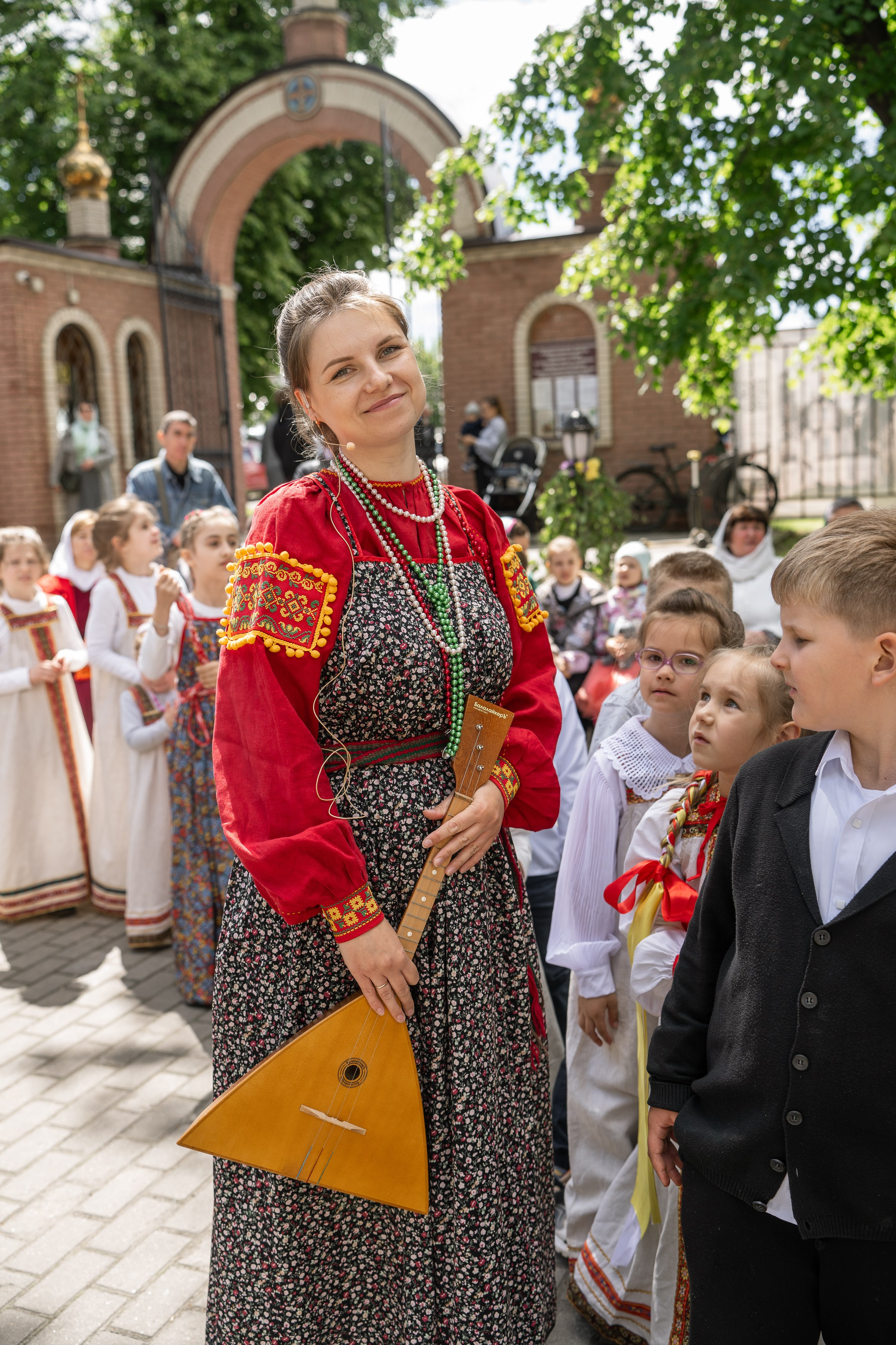 Престольный праздник в храме Троицы Живоначальной. Фотограф Москва/Подмосковье