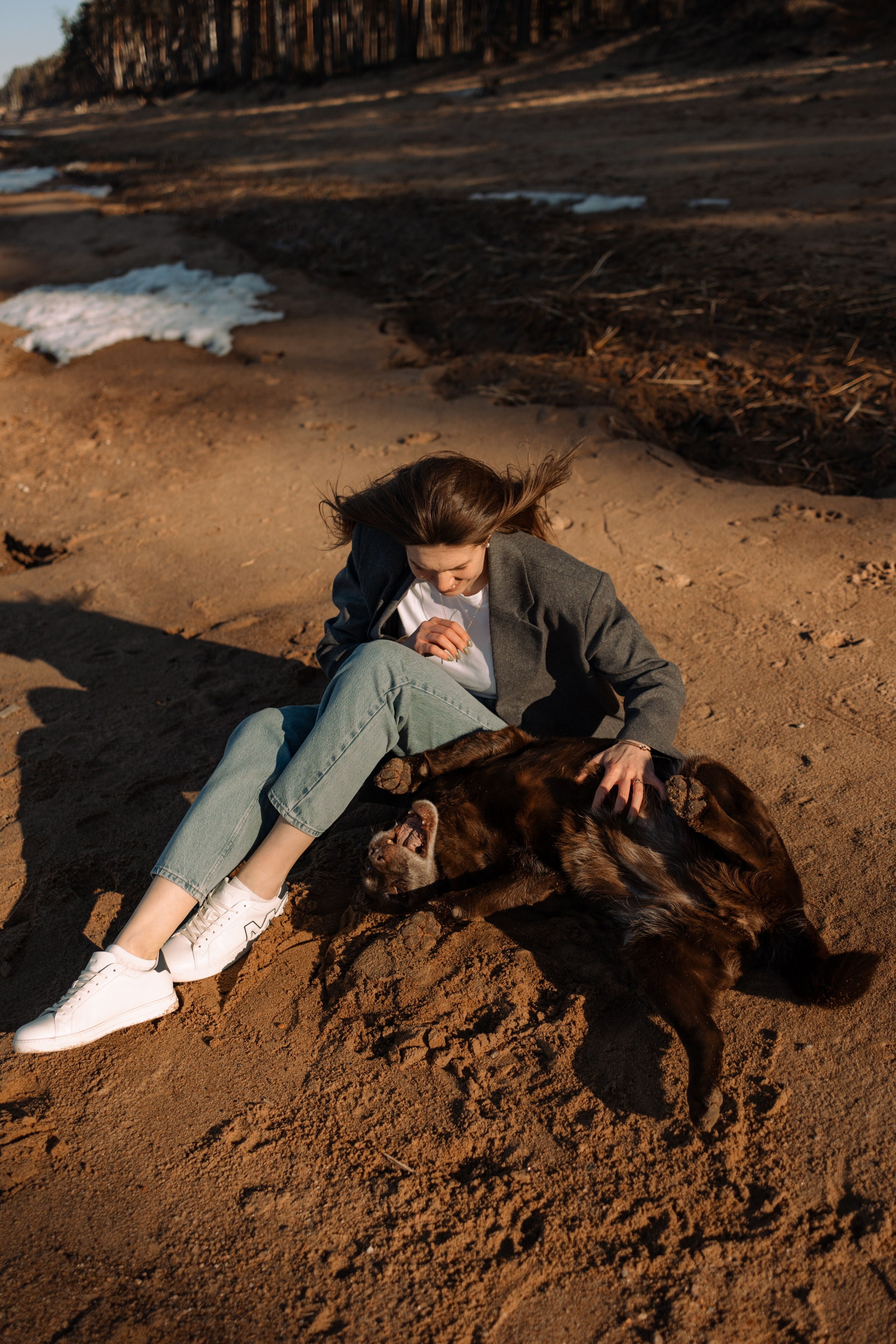 Оля и Питоня. Фотограф — Анималист | Санкт-Петербург