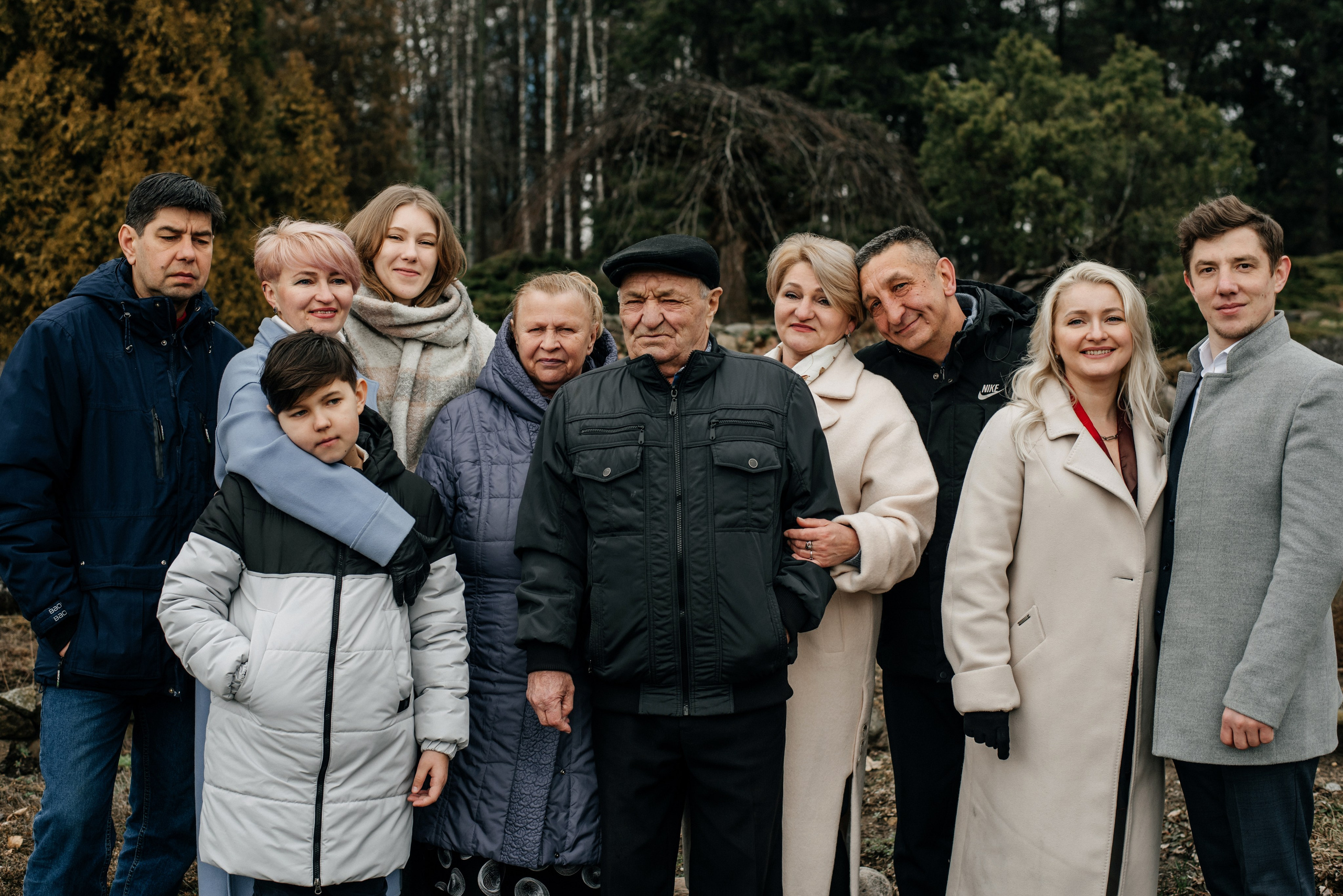 Валентина+Александр+Люба+Дима+Андрей+Надя+Таня+Саша+Анастасия+Юрий. Костюшко Кристина — семейный и свадебный фотограф в Минске