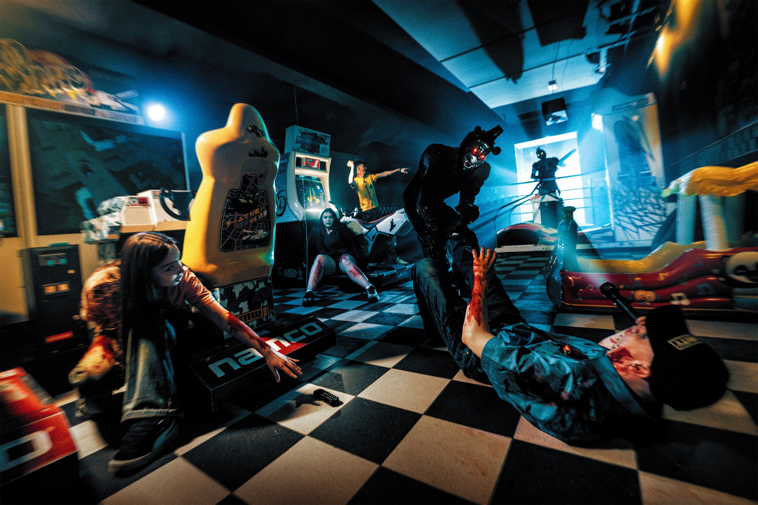 Фотосъёмка для хоррор и экшен квеста. Рекламный фотограф в Москве Алексей Тверяков