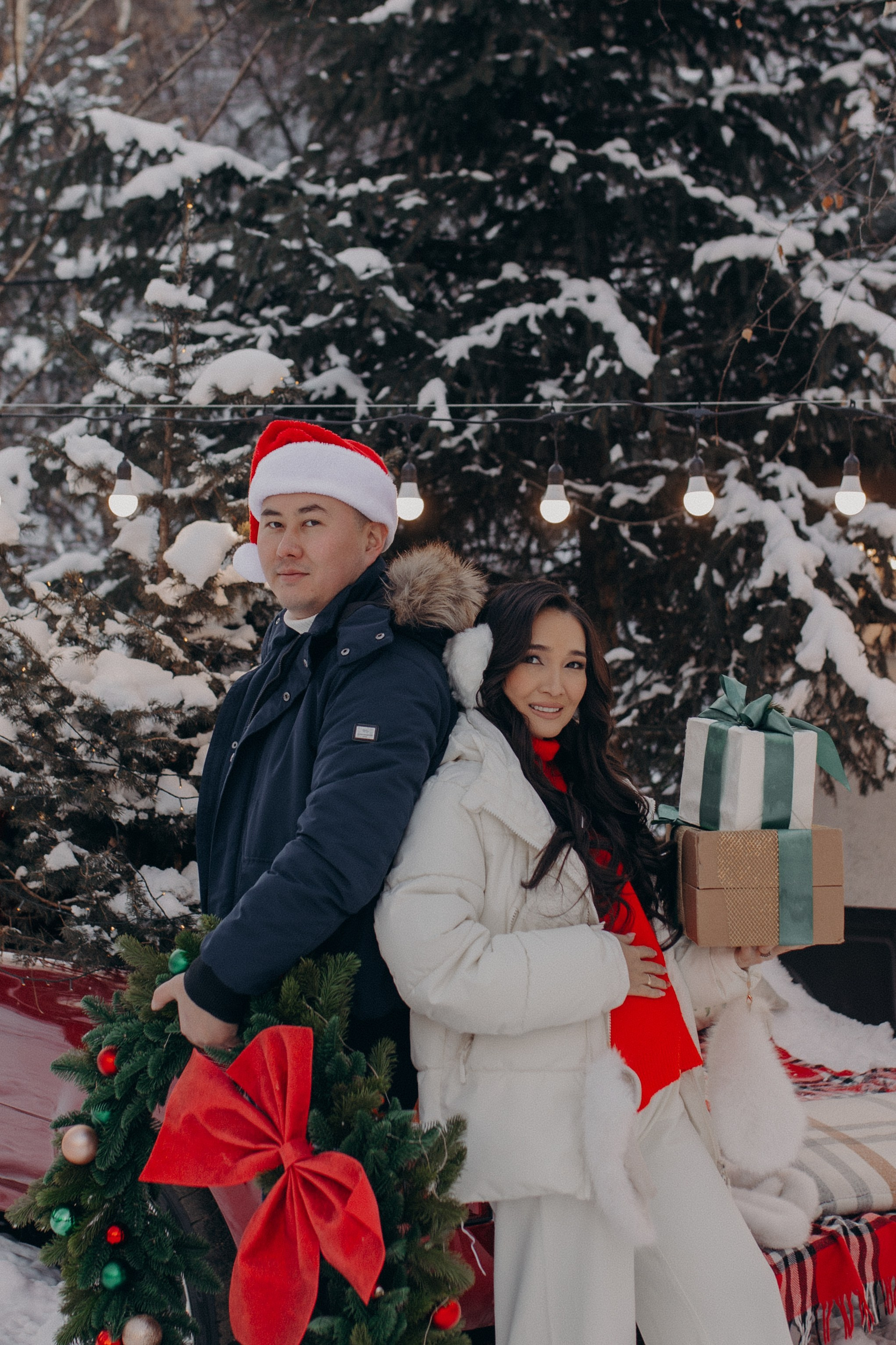 Новогодние фотосессии. Свадебный и семейный фотограф в Алматы Laura Dosmann