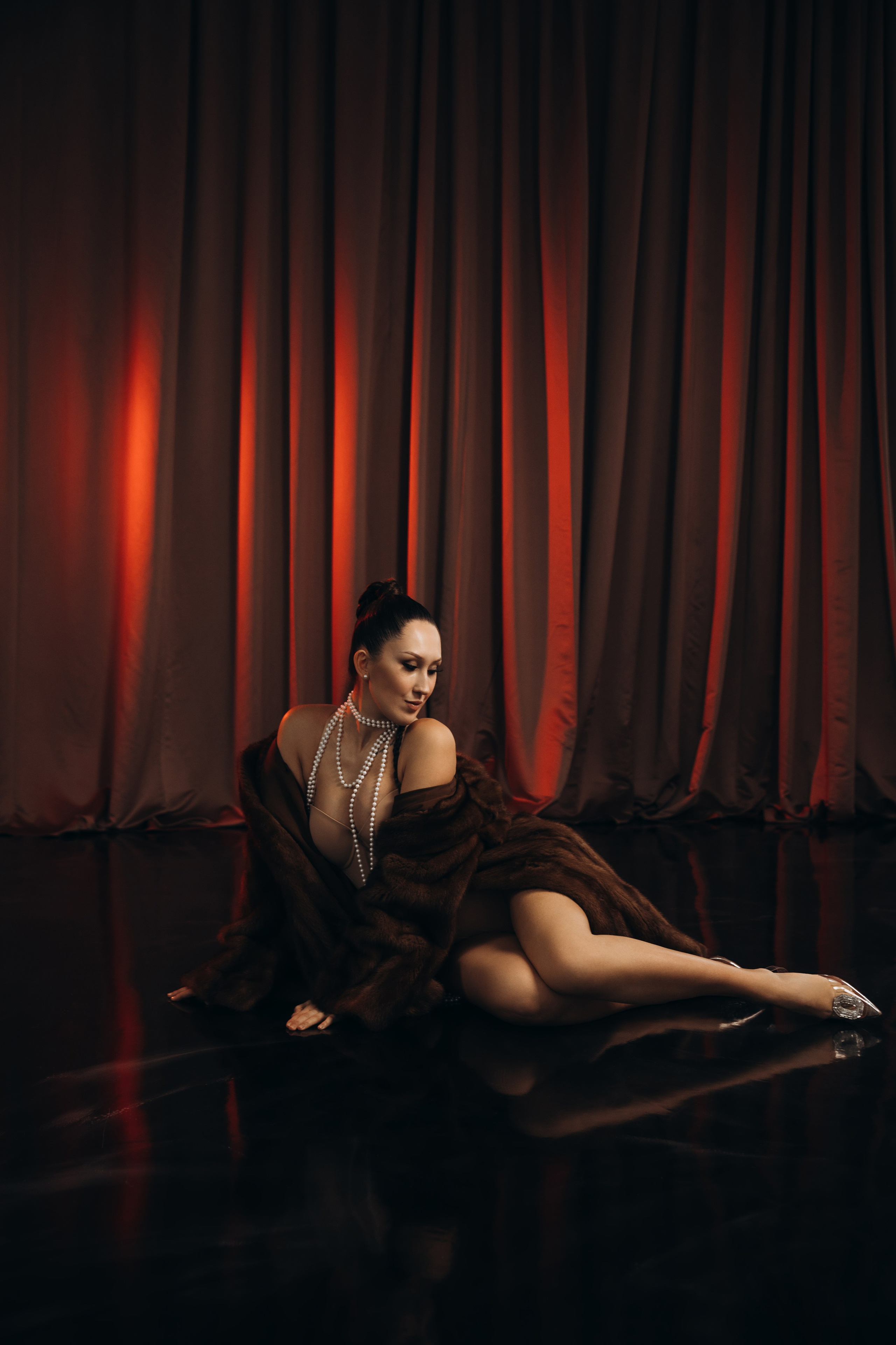 Беременность. Фотограф Мария Щеголькова. Чувственный женский портрет