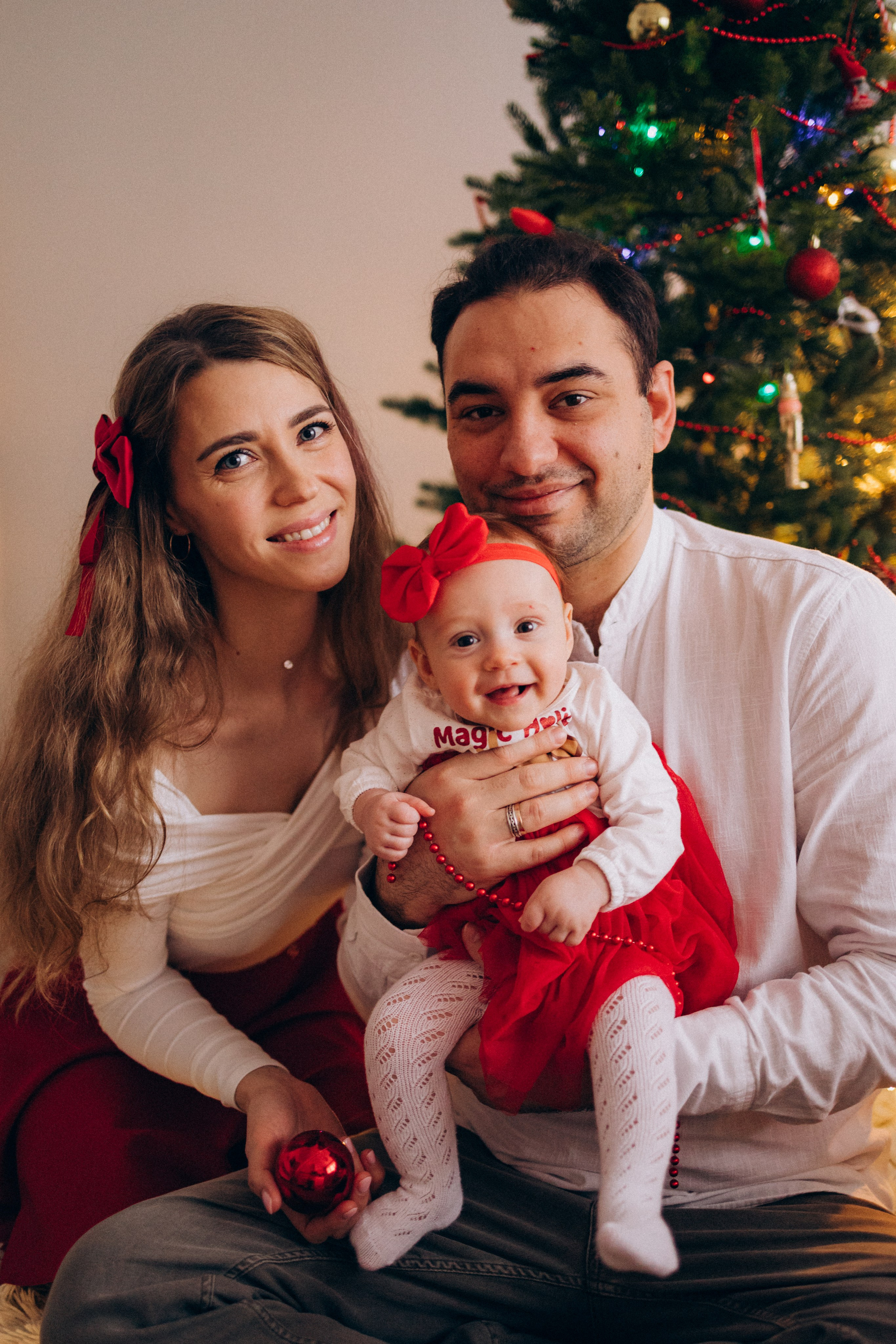 Надежда, Владислав и Василиса в преддверии Нового года!!!. Фотограф Москва Светлана Кирюшина