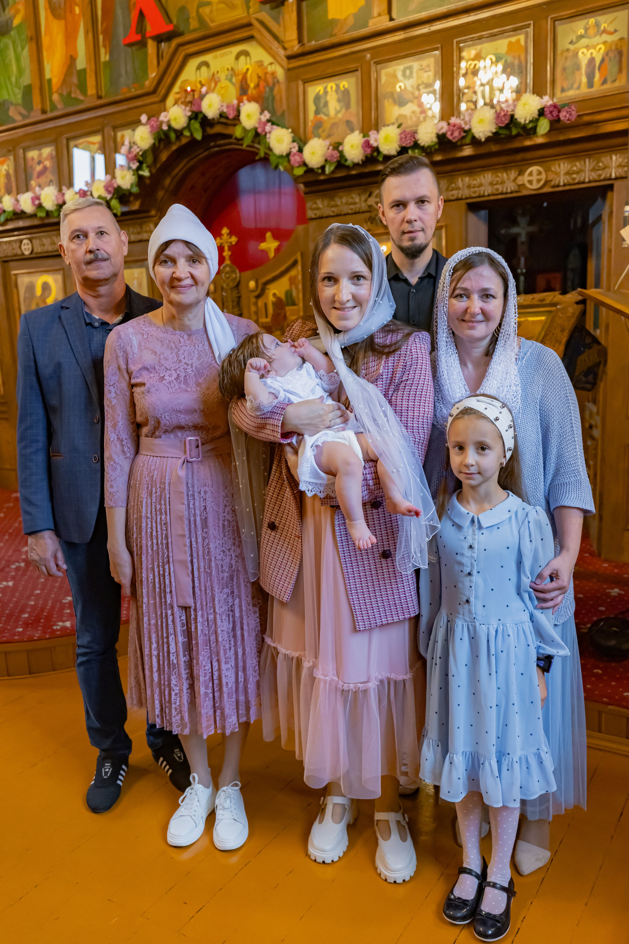 Крещение Полины «Храм святителя Филарета». Детский и семейный фотограф Евгения Вахнеева Москва Зеленоград