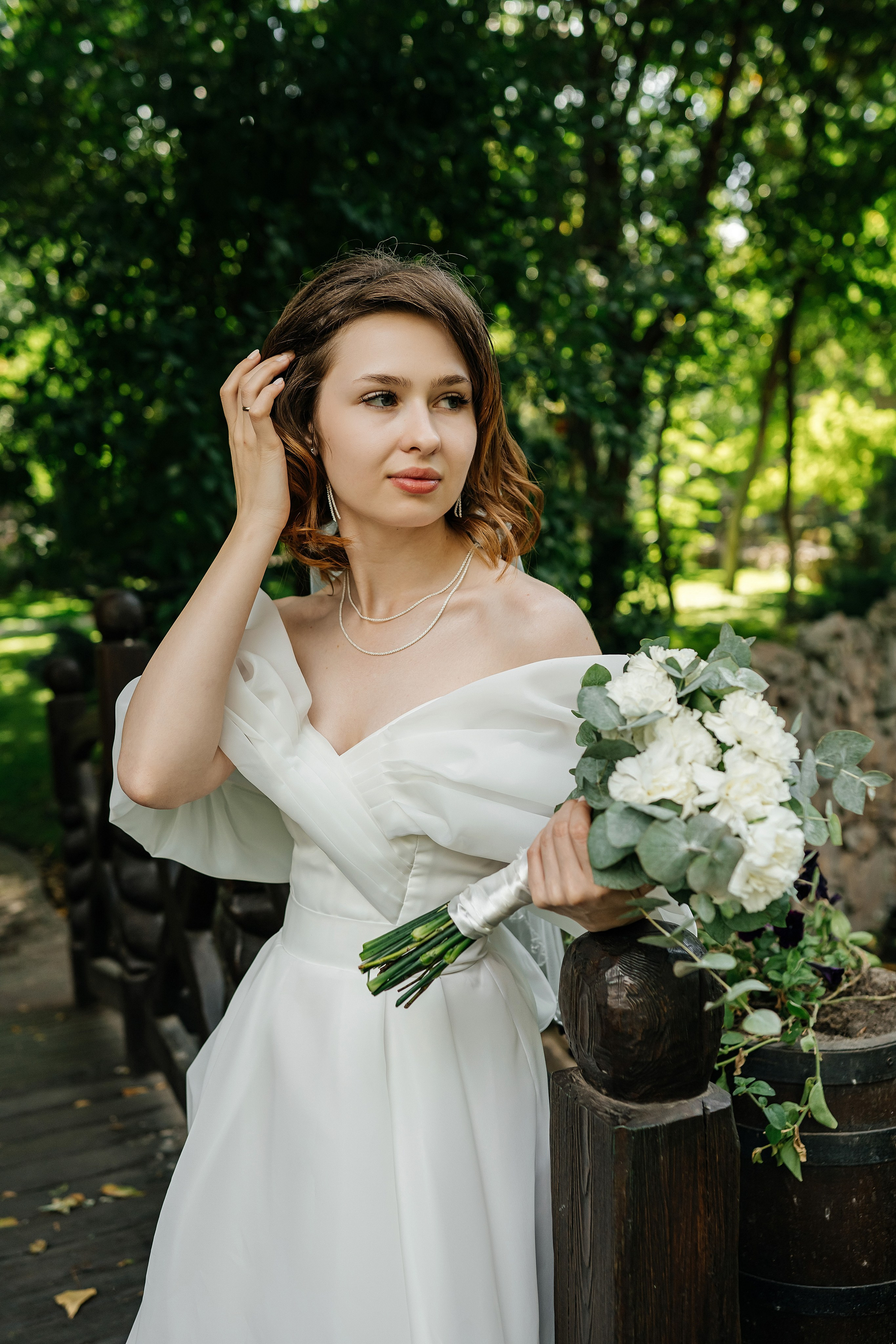 Свадебная прогулка в парке Лога. Фотограф в Каменске-Шахтинском Ольга Сагал