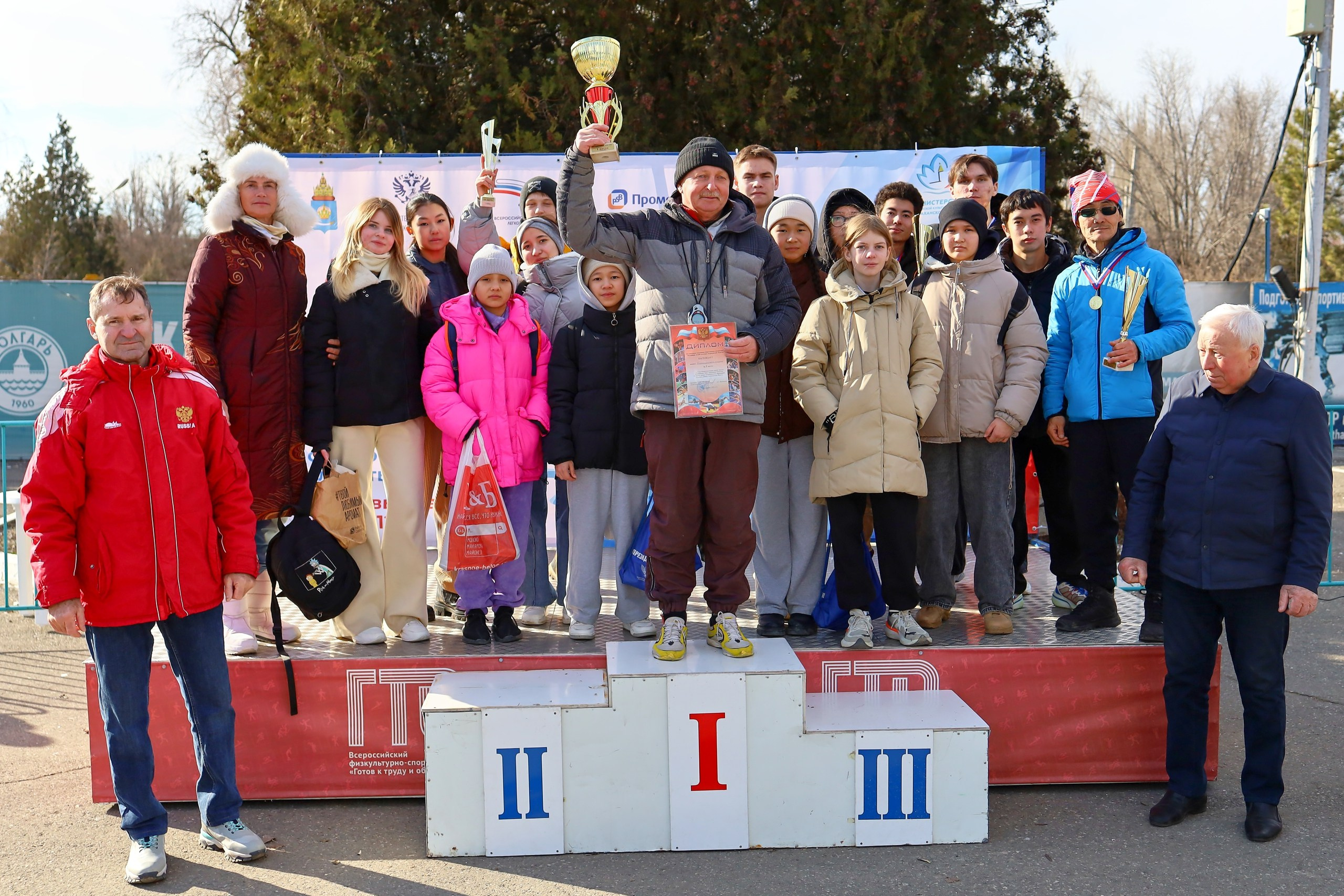 Межрегиональный зимний кросс, г. Астрахань