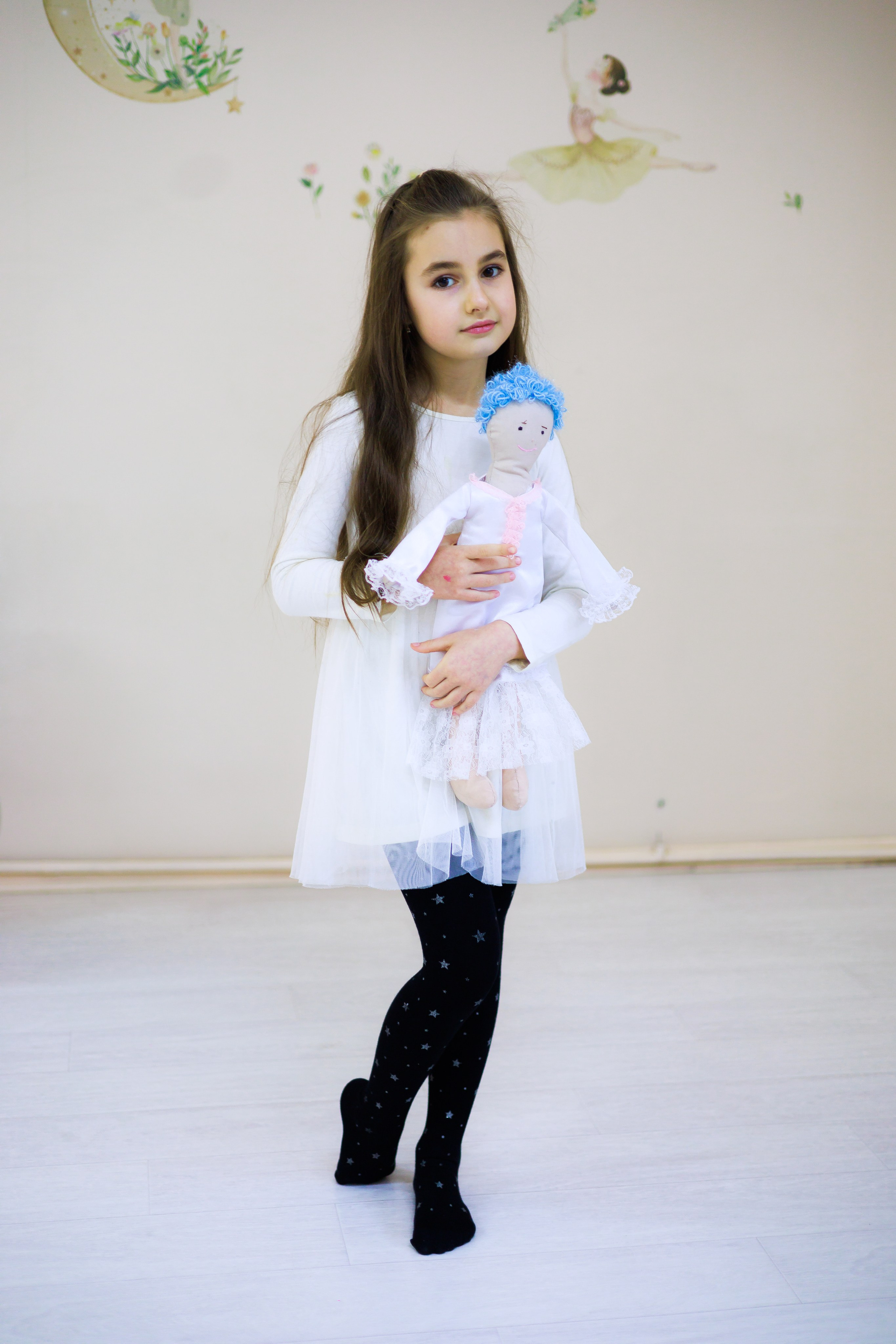 Интерьерная кукла Рождественский Ангел. Школа для девочек во Владивостоке — Само Совершенство