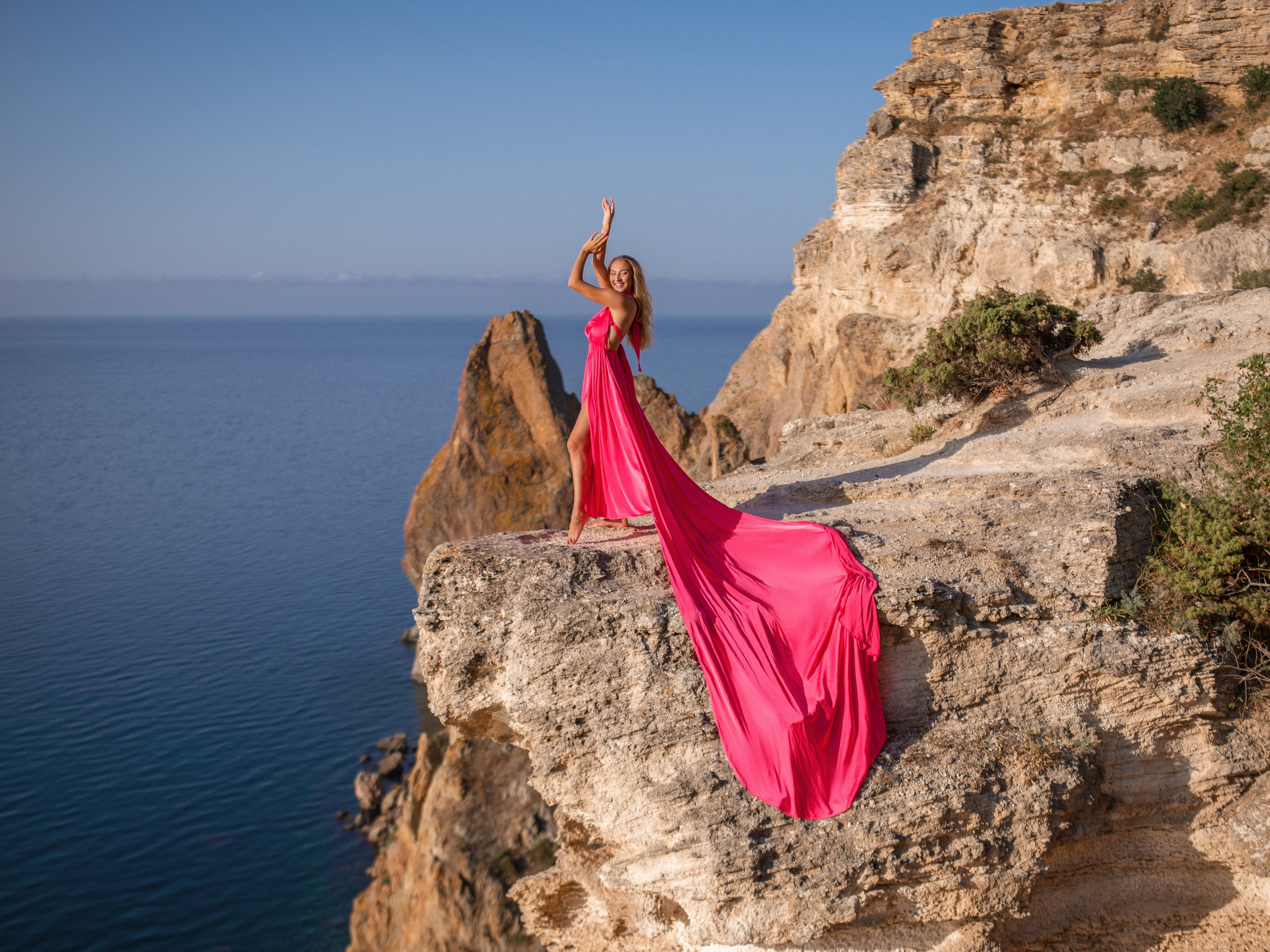 Фотосессия на мысу в Севастополе