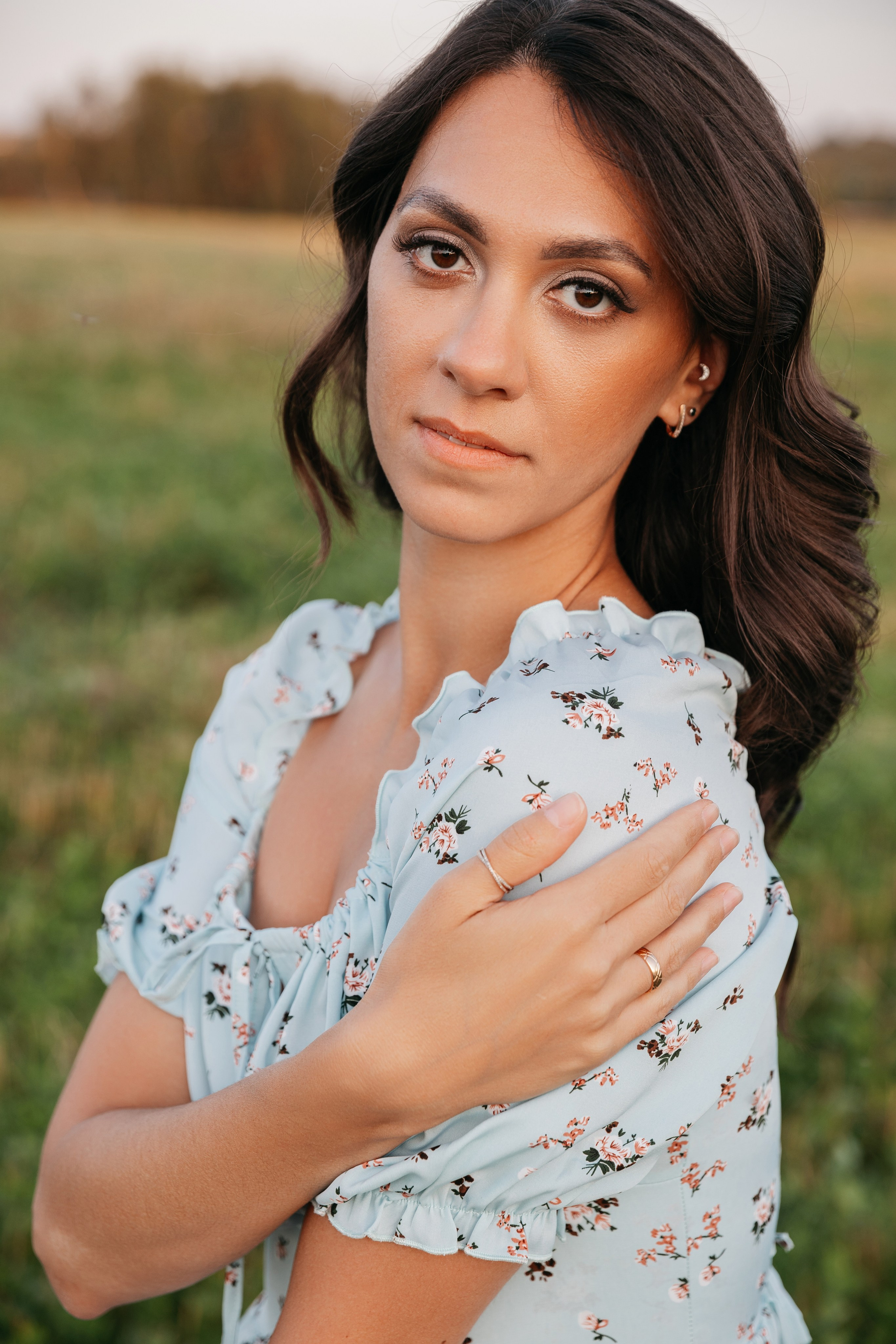 Семейная закатная съемка. Фотограф в Твери Лагодная Яна