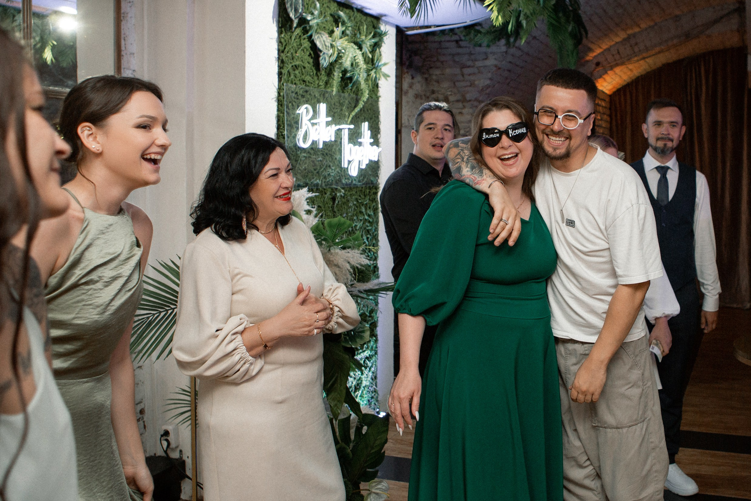 Свадьба с гостями. Свадебный и портретный фотограф Москва