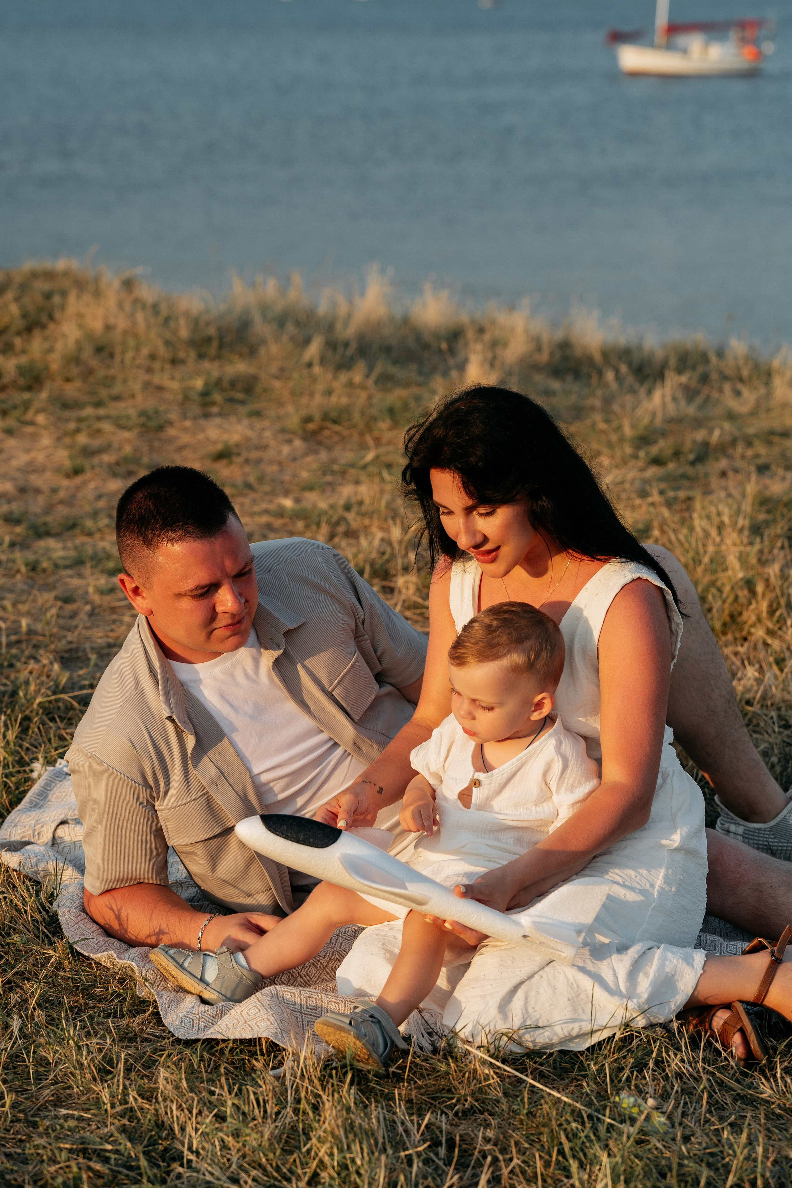 Семья у моря: красивые фото на память от фотографа в Геленджике