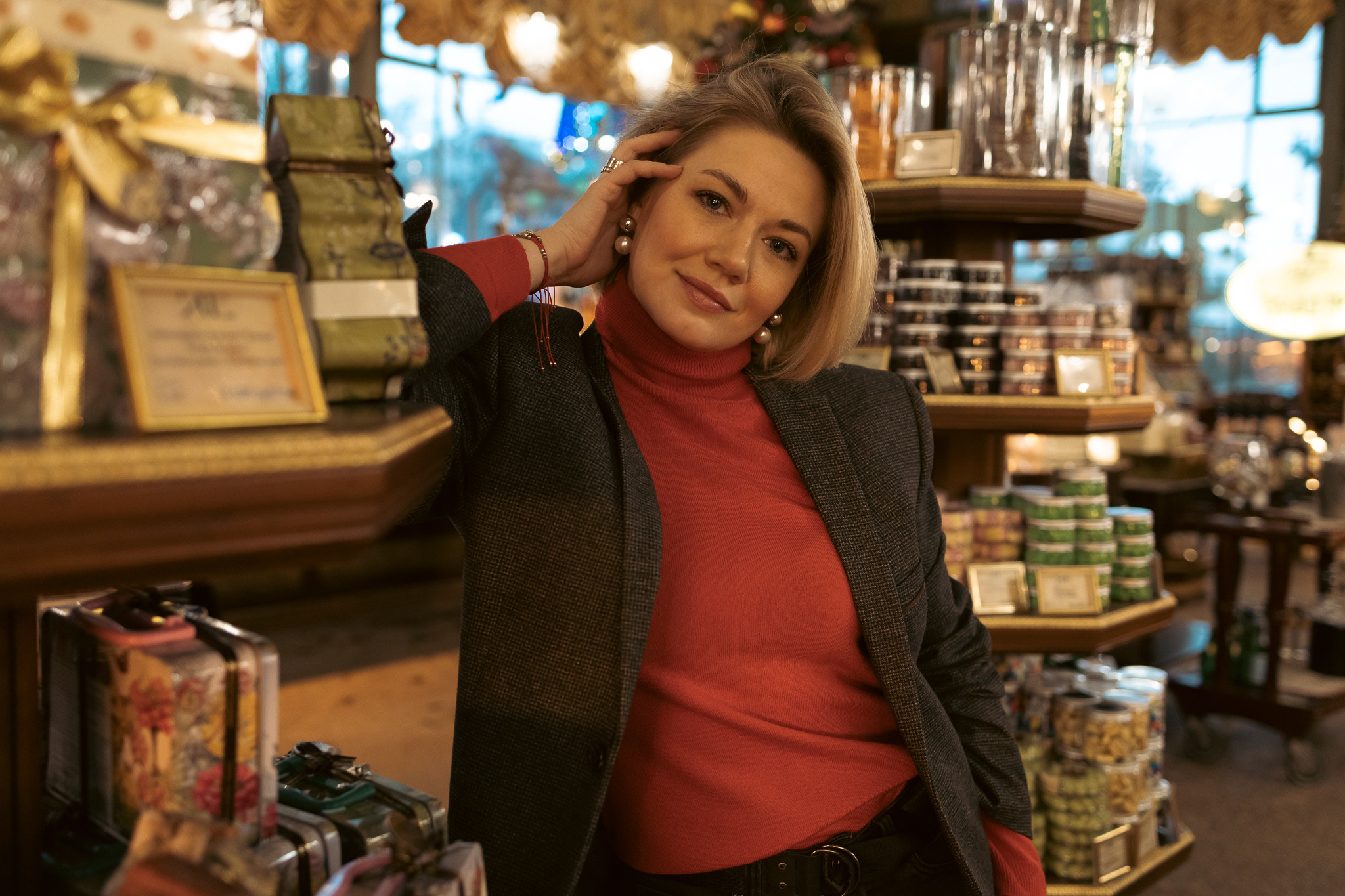 Маша. Елисеевский магазин. Ваш фотограф в Санкт-Петербурге