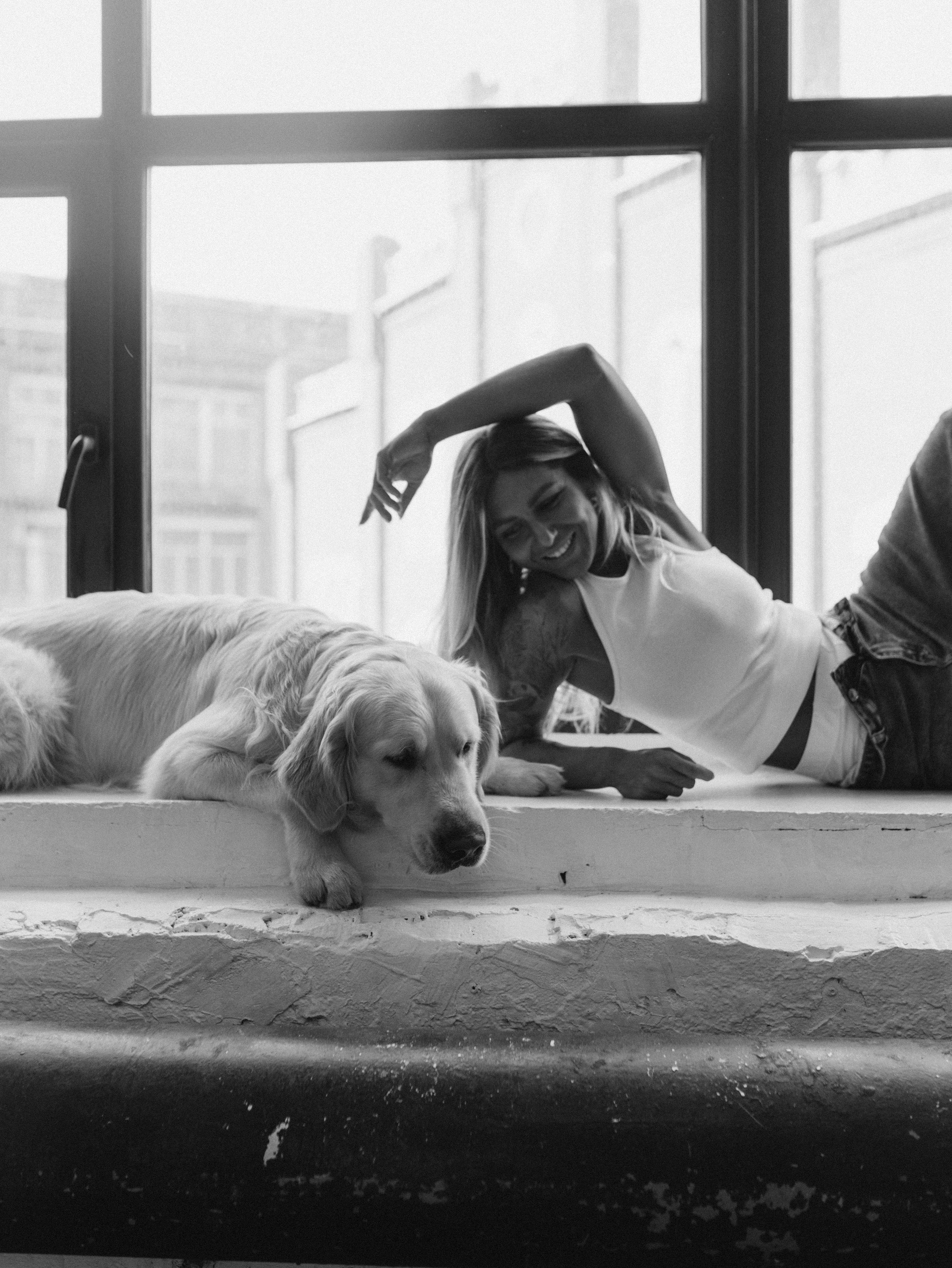 Энди и Настя. Фотограф-анималист в Москве Кириллова Татьяна