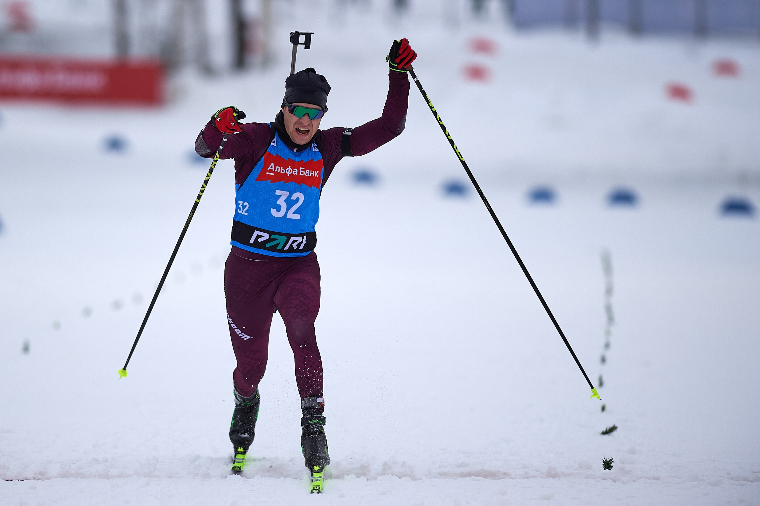 Биатлон. Чемпионат России — 2024/2025, 3-й этап, Ижевск. Ижевская винтовка. Спортивный репортажный фотограф в Ижевске Сергей Мерзляков