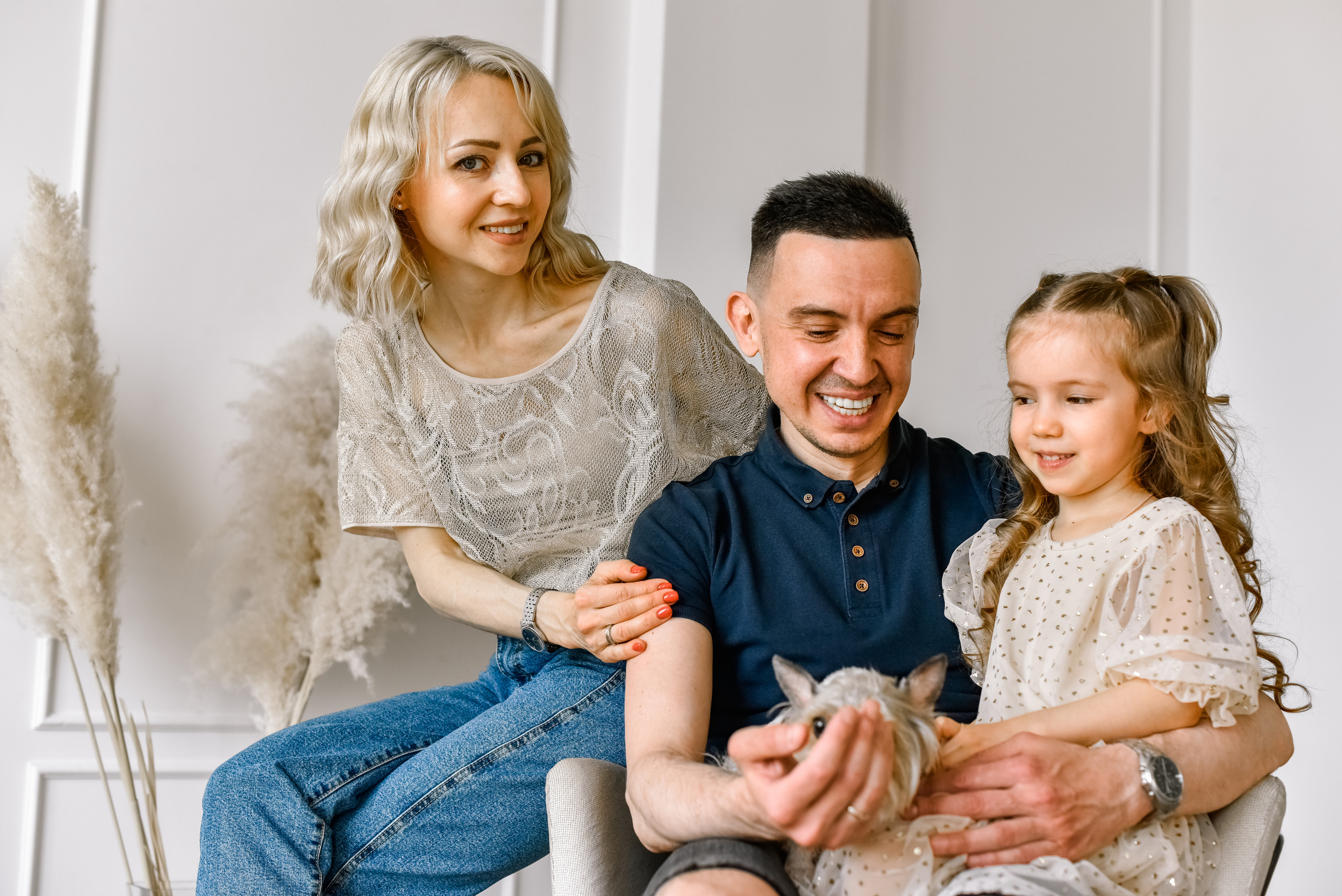 Семья Лаши и Яны