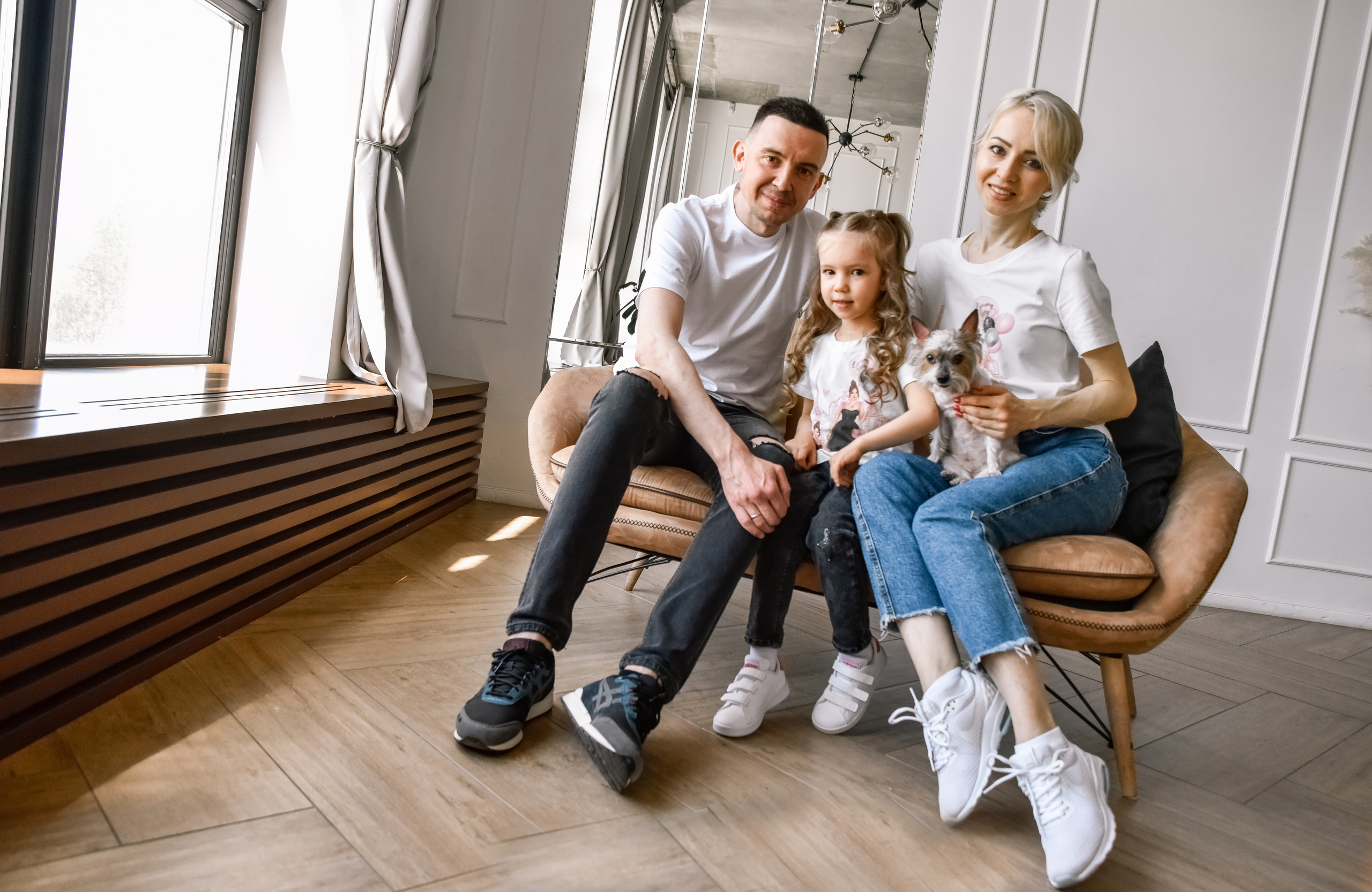 Семья Лаши и Яны