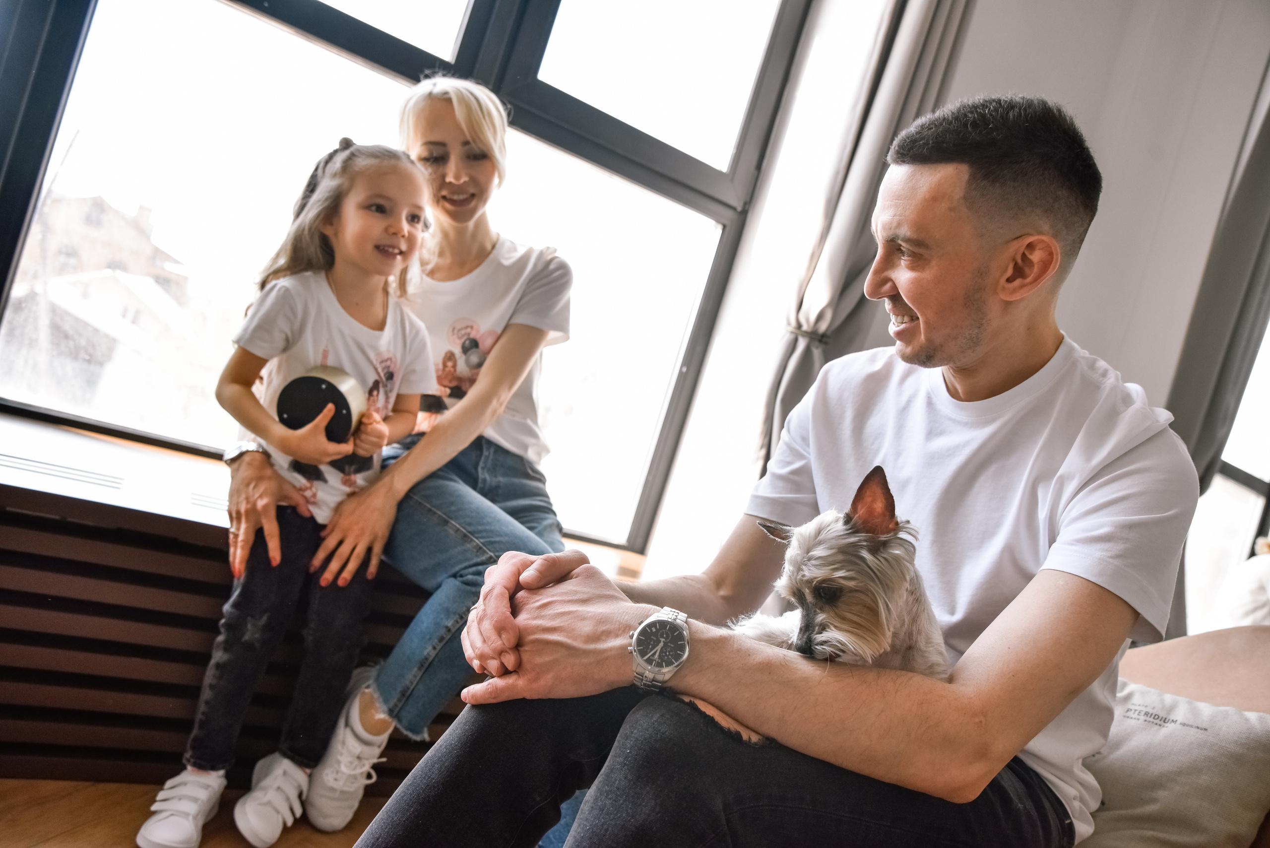 Семья Лаши и Яны