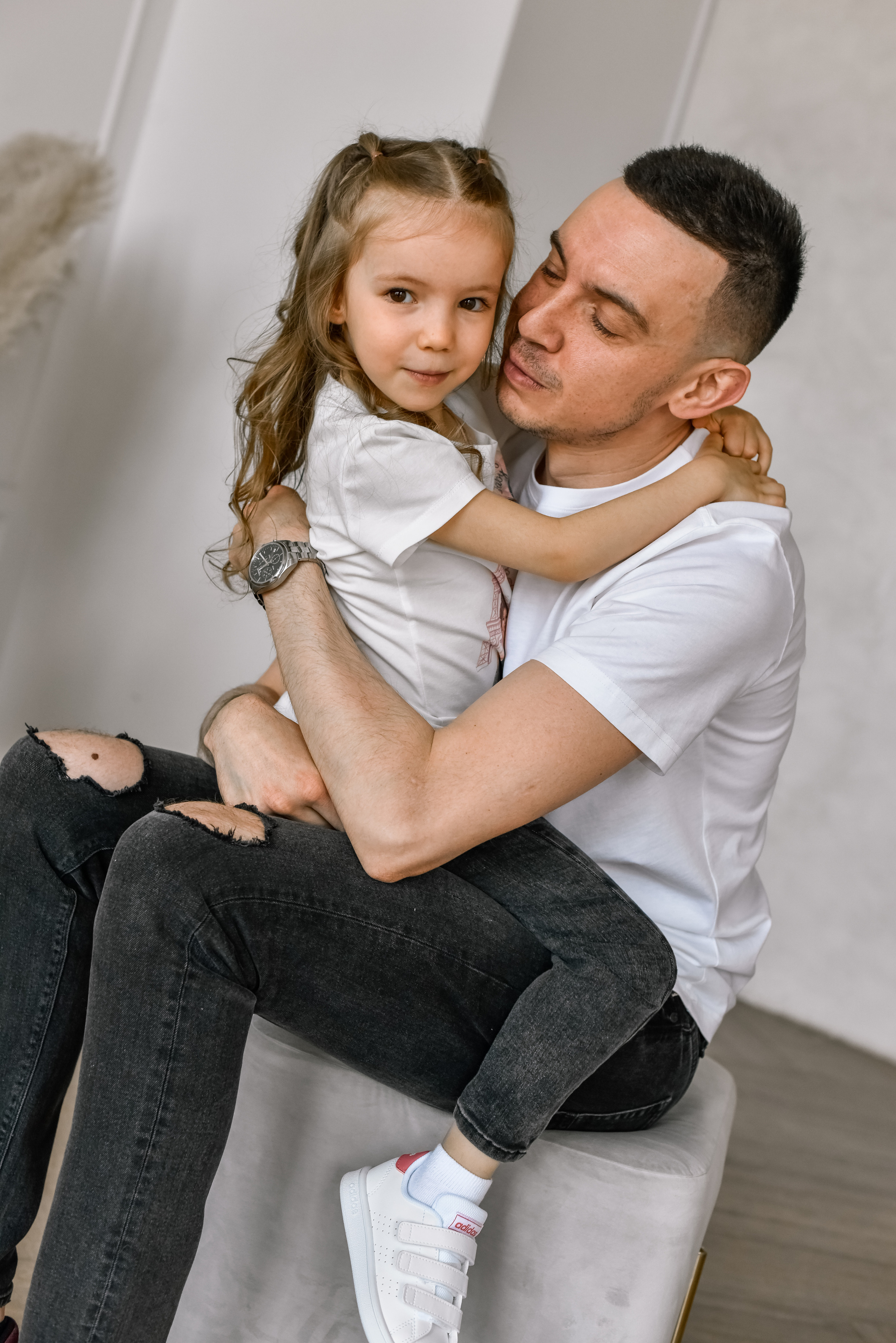 Семья Лаши и Яны