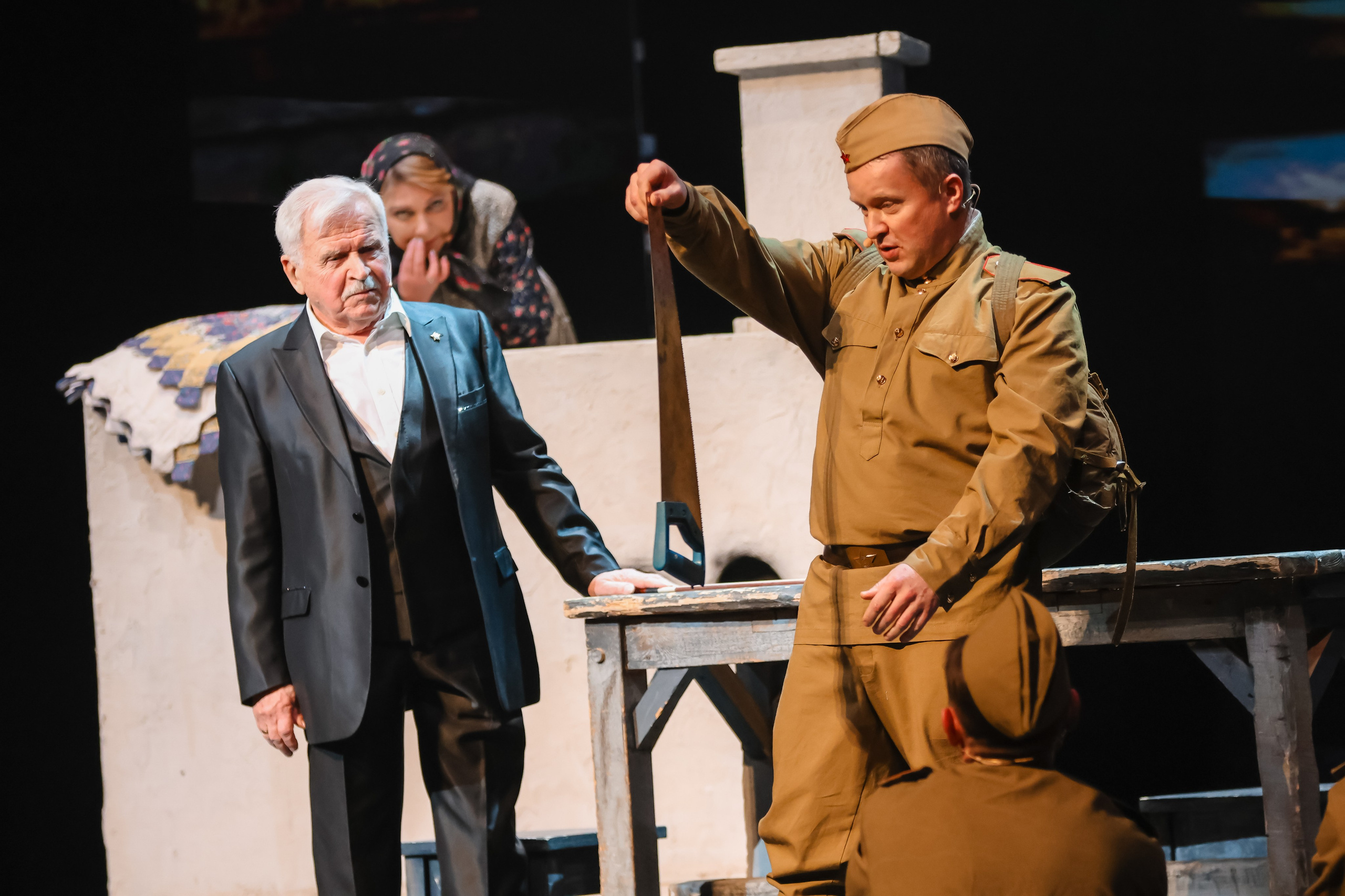 Василий Теркин, театр «Русская песня». Фотограф Ольга Махалова — Санкт-Петербург, Москва, Нижний Новгород