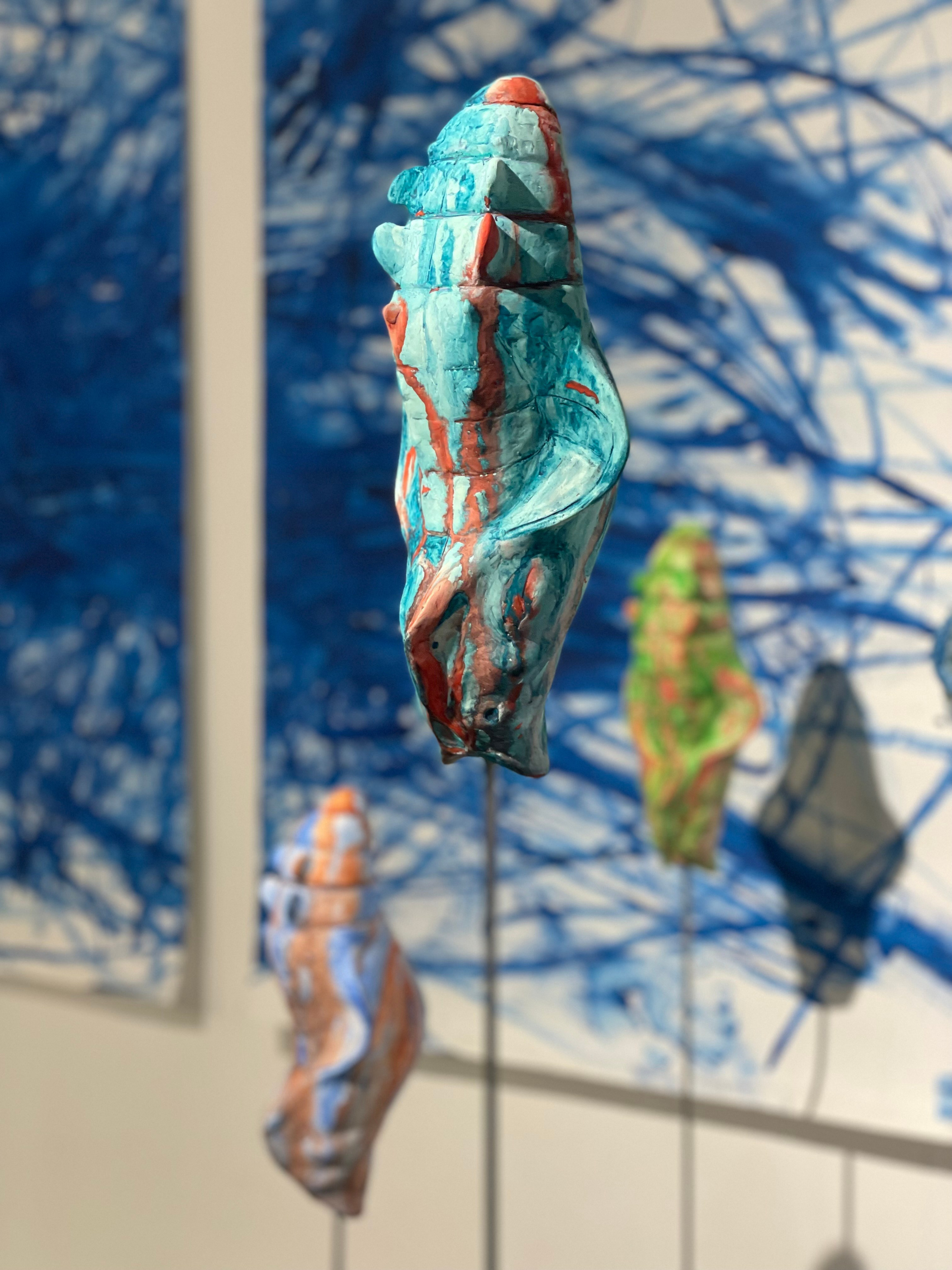 Куколки/chrysalis. Художник — скульптор Антонина Фатхуллина