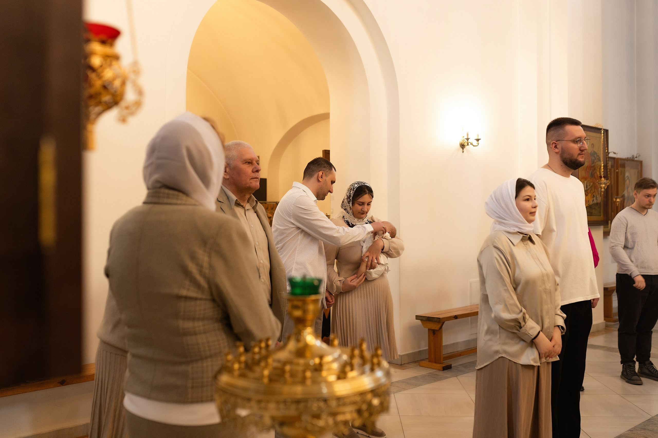 Таинство крещения Алисы. Фотограф в Железнодорожном и Балашихе