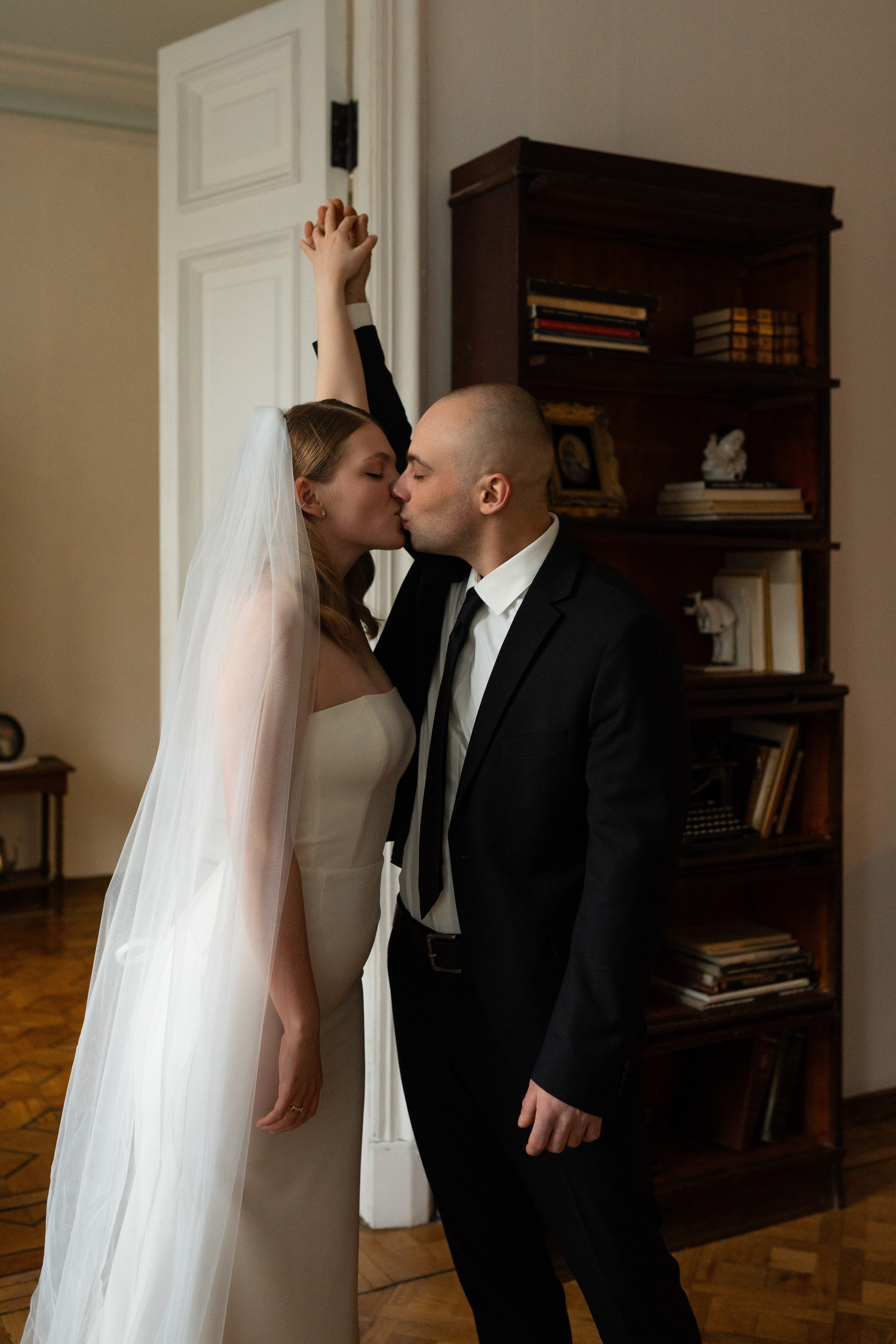 Мария и Алексей, студия 1884. Свадебный фотограф в Москве Анна Полушина