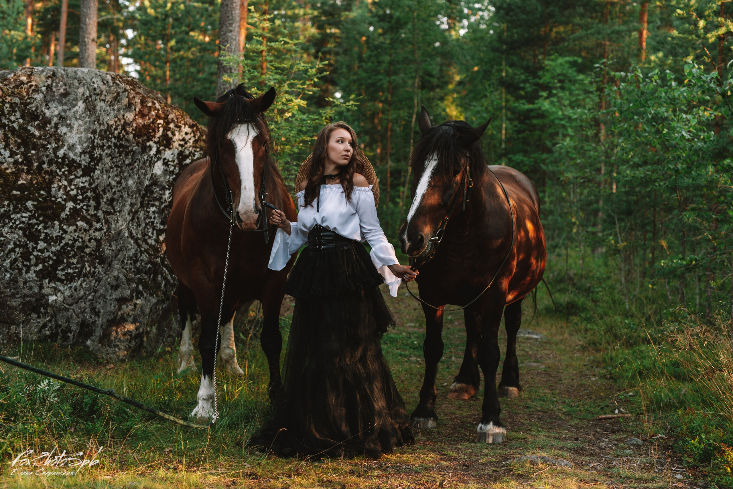 С лошадками. Фотограф в Санкт-Петербурге и Ленинградской области