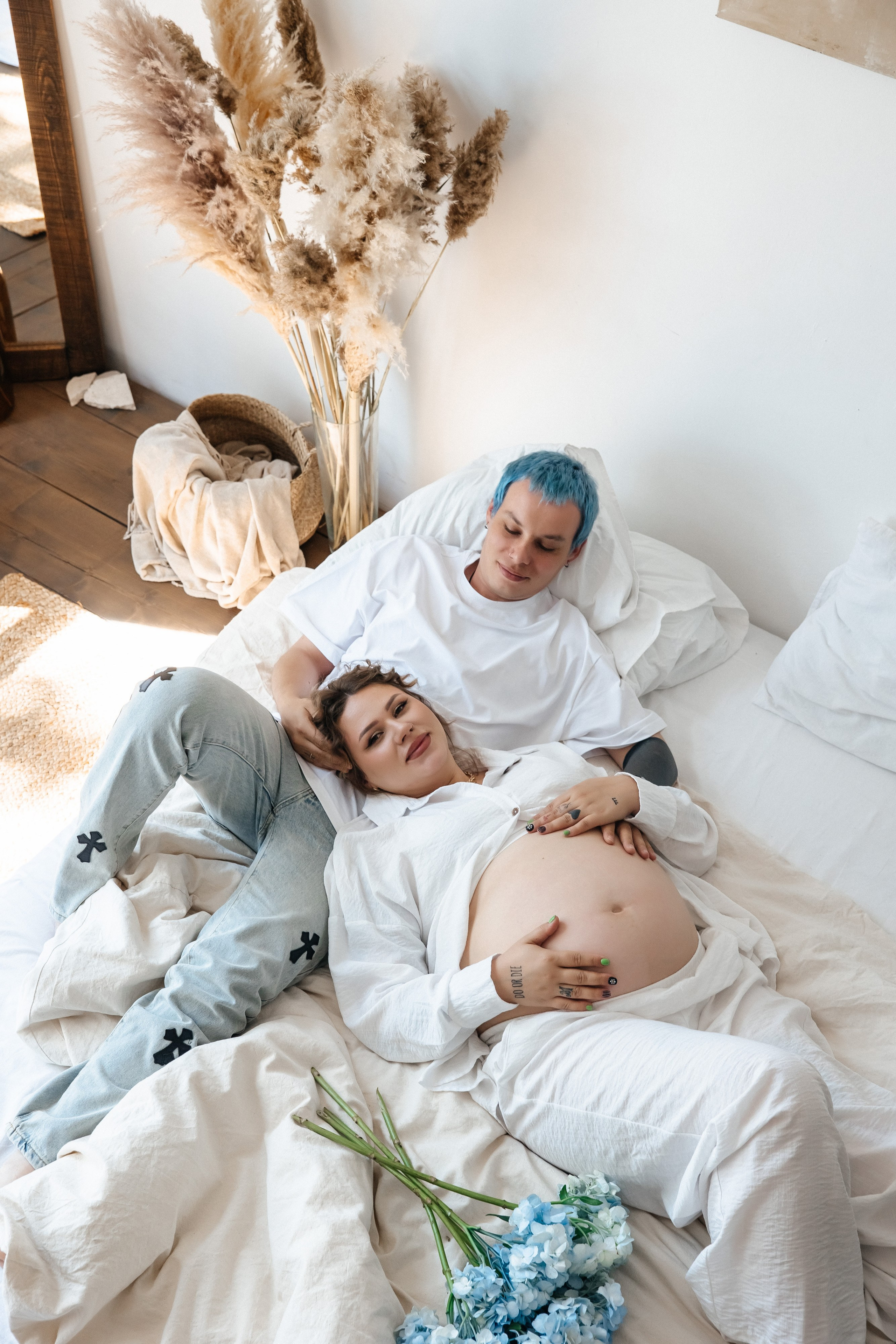 Семейная фотосессия Марк & Анна в ожидании чуда. Свадебный и семейный фотограф в Краснодар, Россия