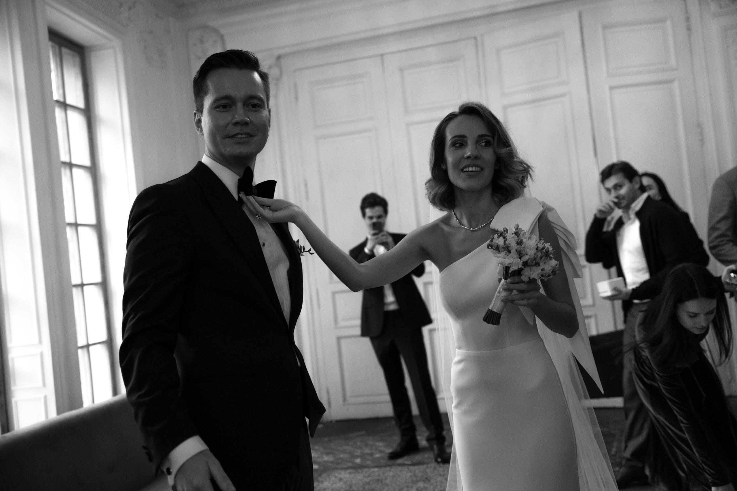 Свадьба в осенней Москве. Свадебный фотограф в Москве Денис и Анастасия Исаевы