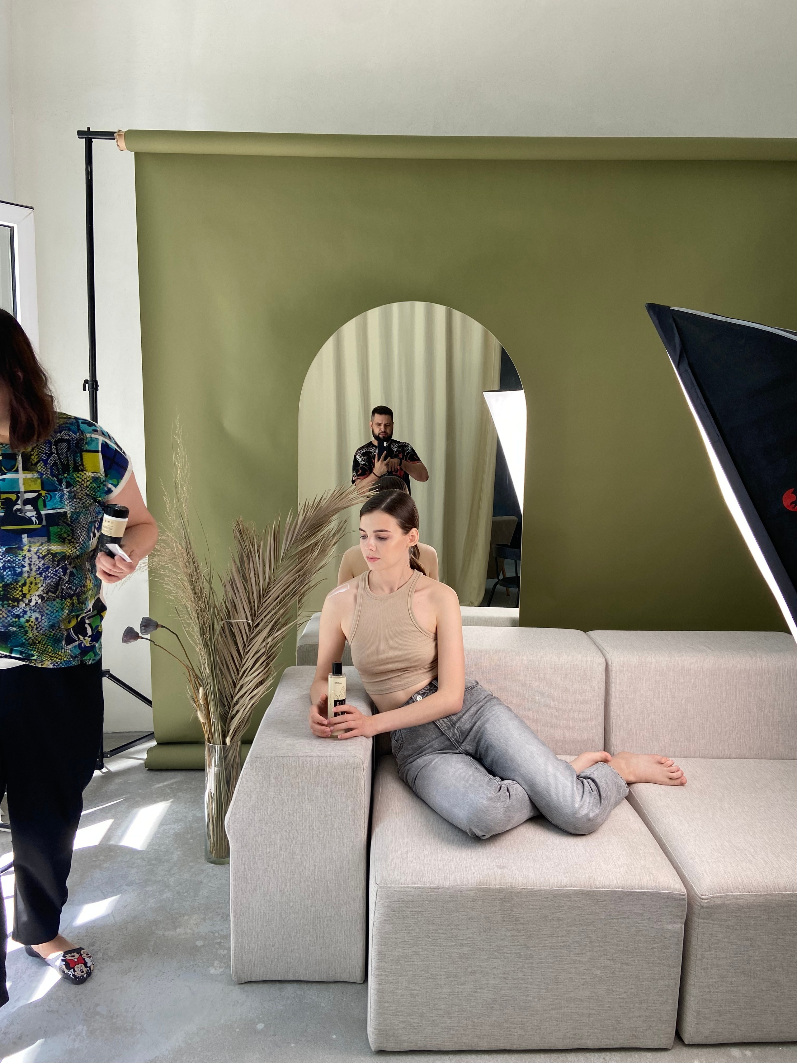 Backstage. Рекламный фотограф Ушаков Константин в Краснодаре