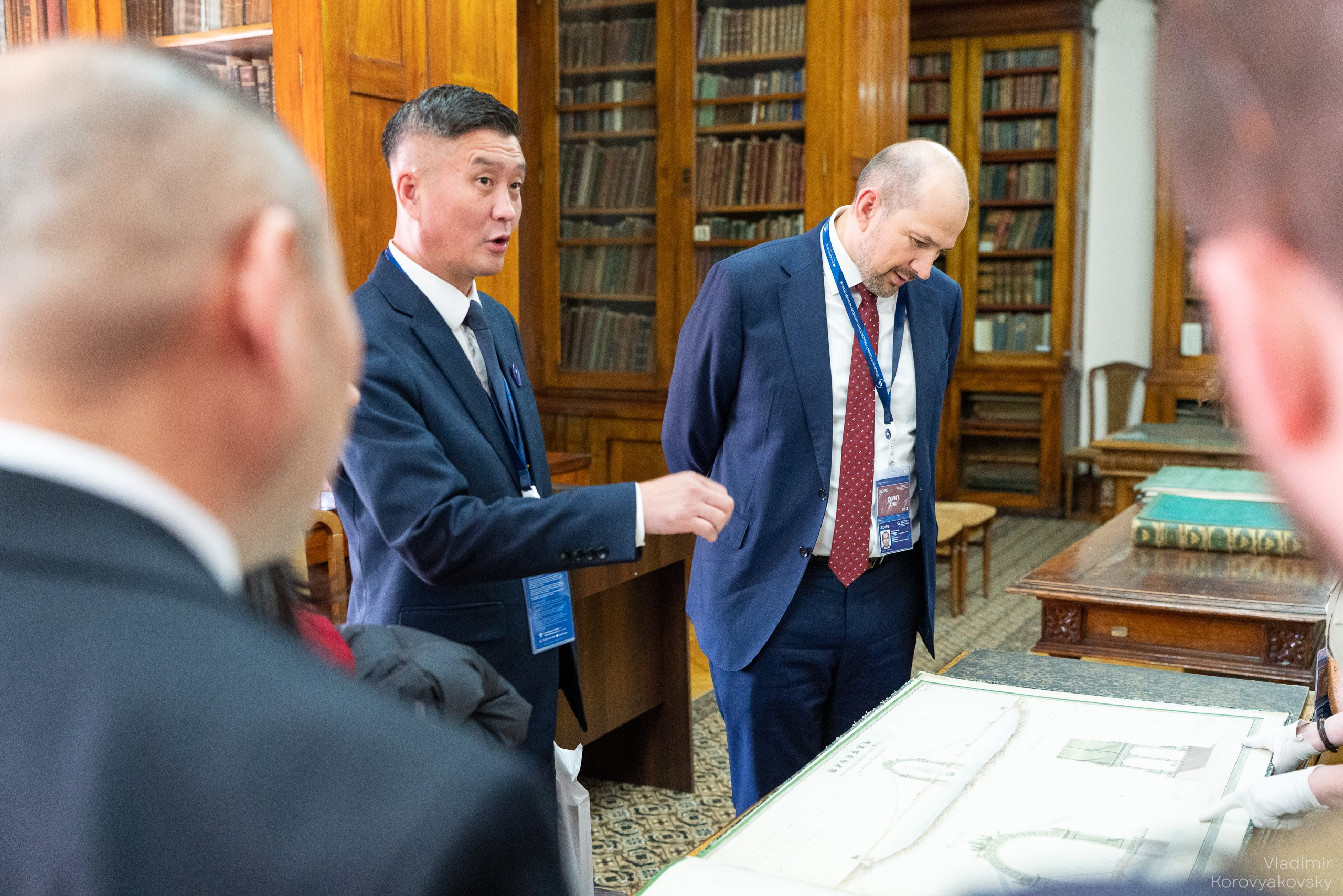 Совещание руководства ПГУПС с Делегациями Исполнительного агентства Правительства Монголии и делегацией АО «УБЖД». Фотограф Владимир Коровяковский