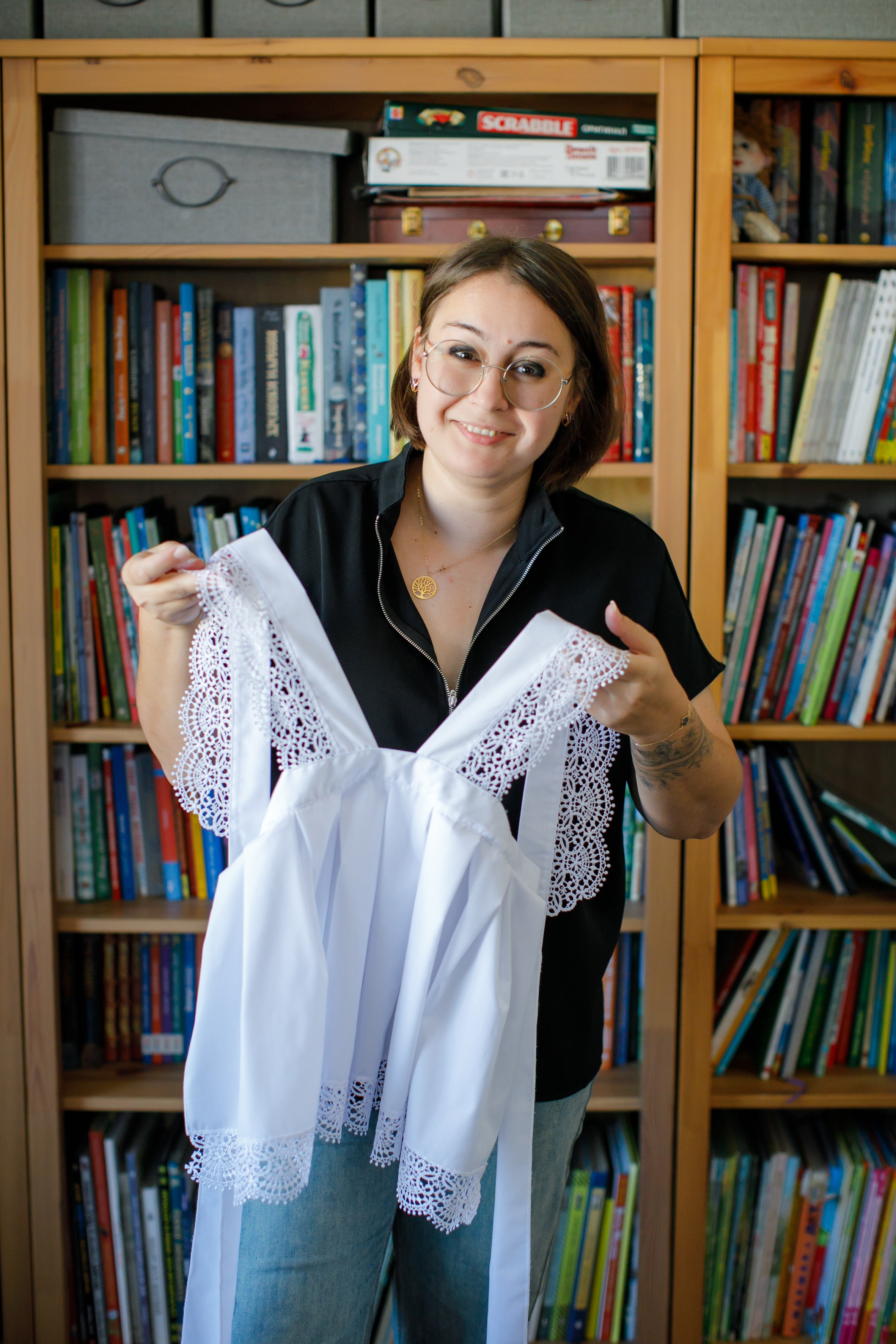 Первоклашка. Как Нюсю в школу провожали. Школьные альбомы, Семейные съемки, Портреты, Фотограф Елена Кузнецова