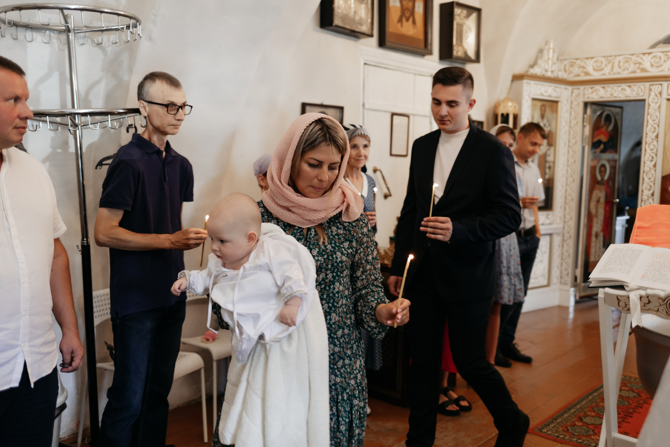 Крещение Виктории в Морском храме святителя Климента Римского. Свадебный фотограф в Пскове и Санкт-Петербурге | Анна Голикова