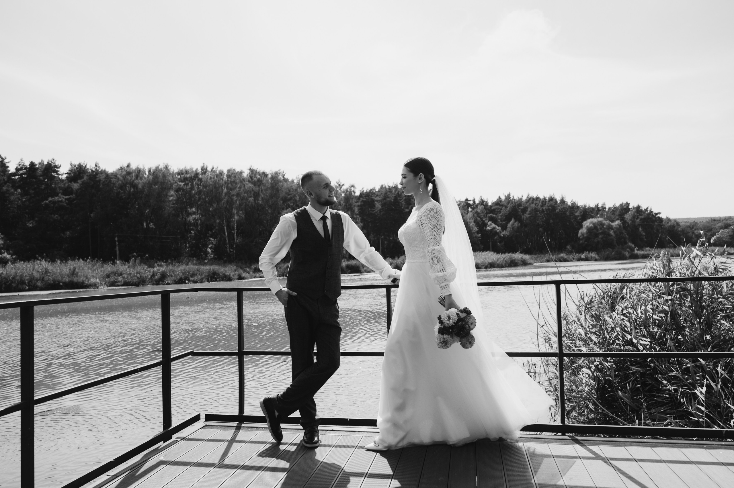 Максим и Наталья. Сборы, прогулка. Фотограф Екатерина Бочарникова