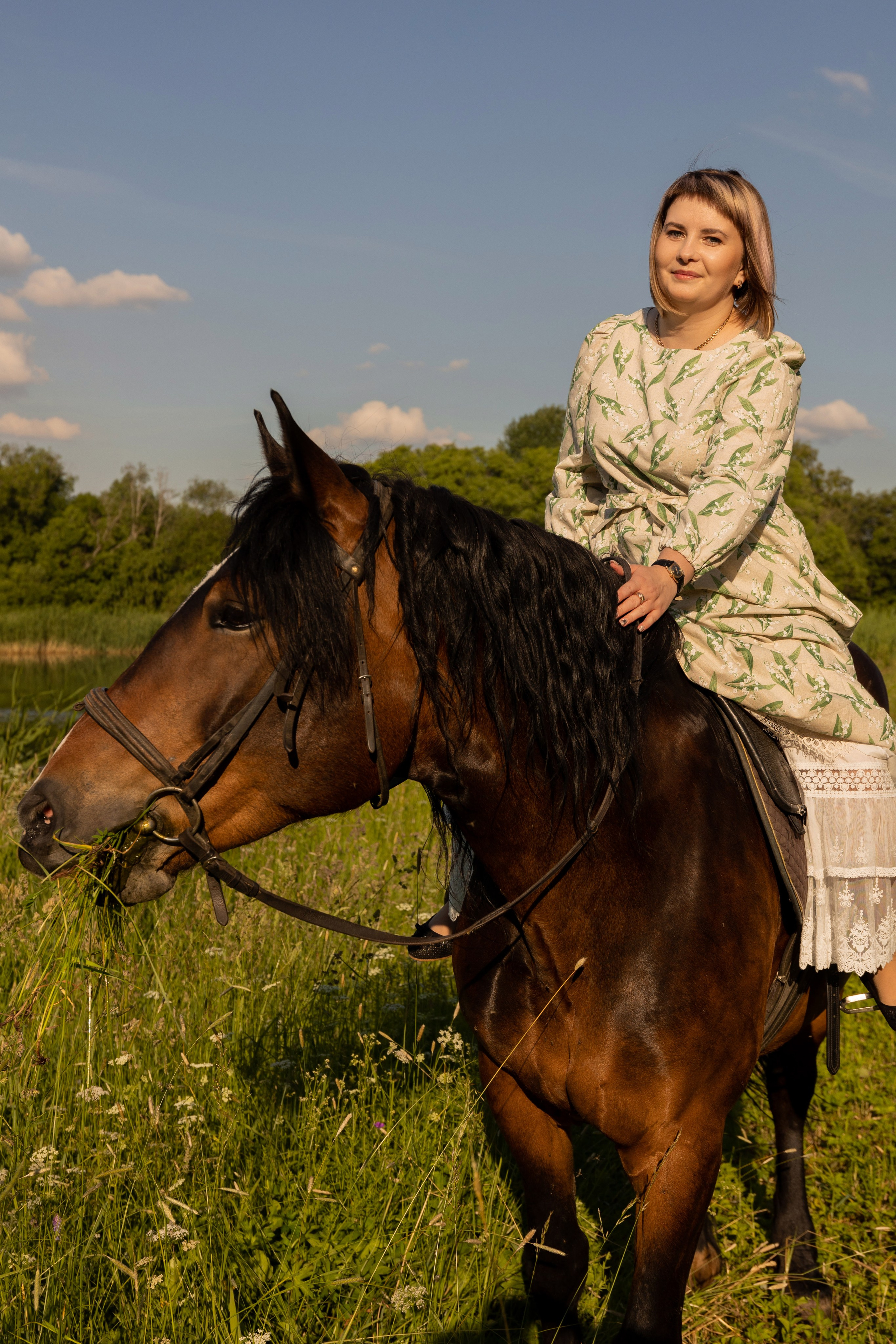Фотопрогулка на лошадях. Семейный и свадебный фотограф в Санкт-Петербурге Татьяна Швыкова