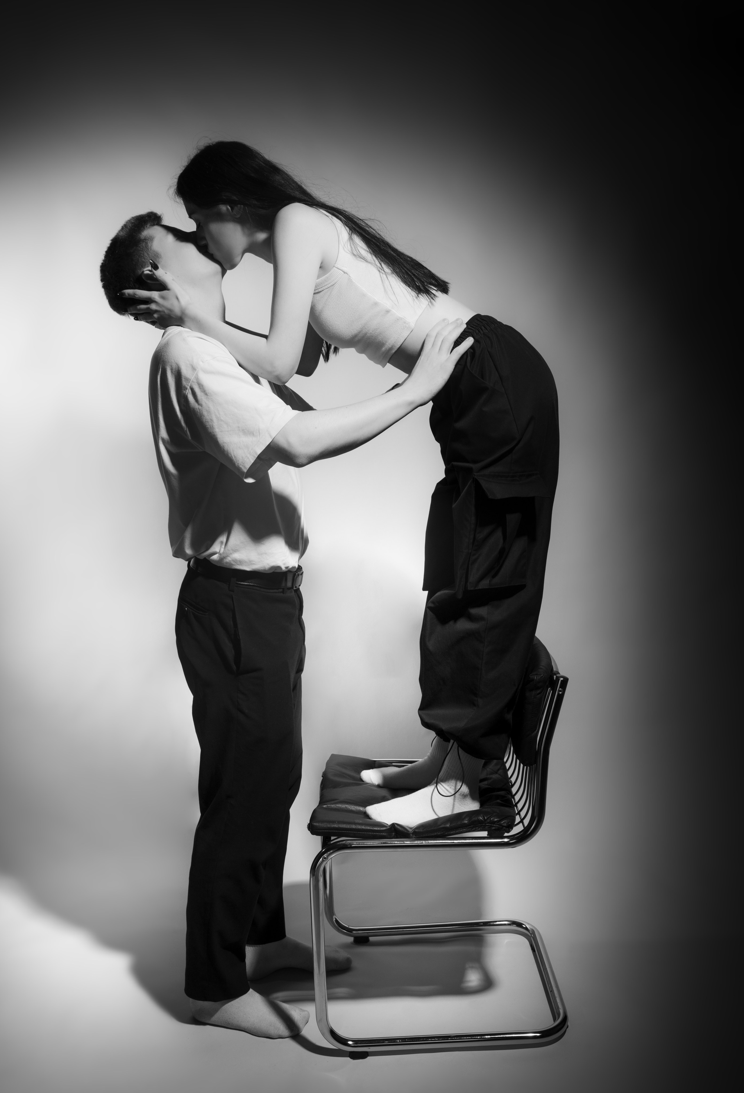 Лиза и Тема. Сандра Ковалева | ЧБ фотограф