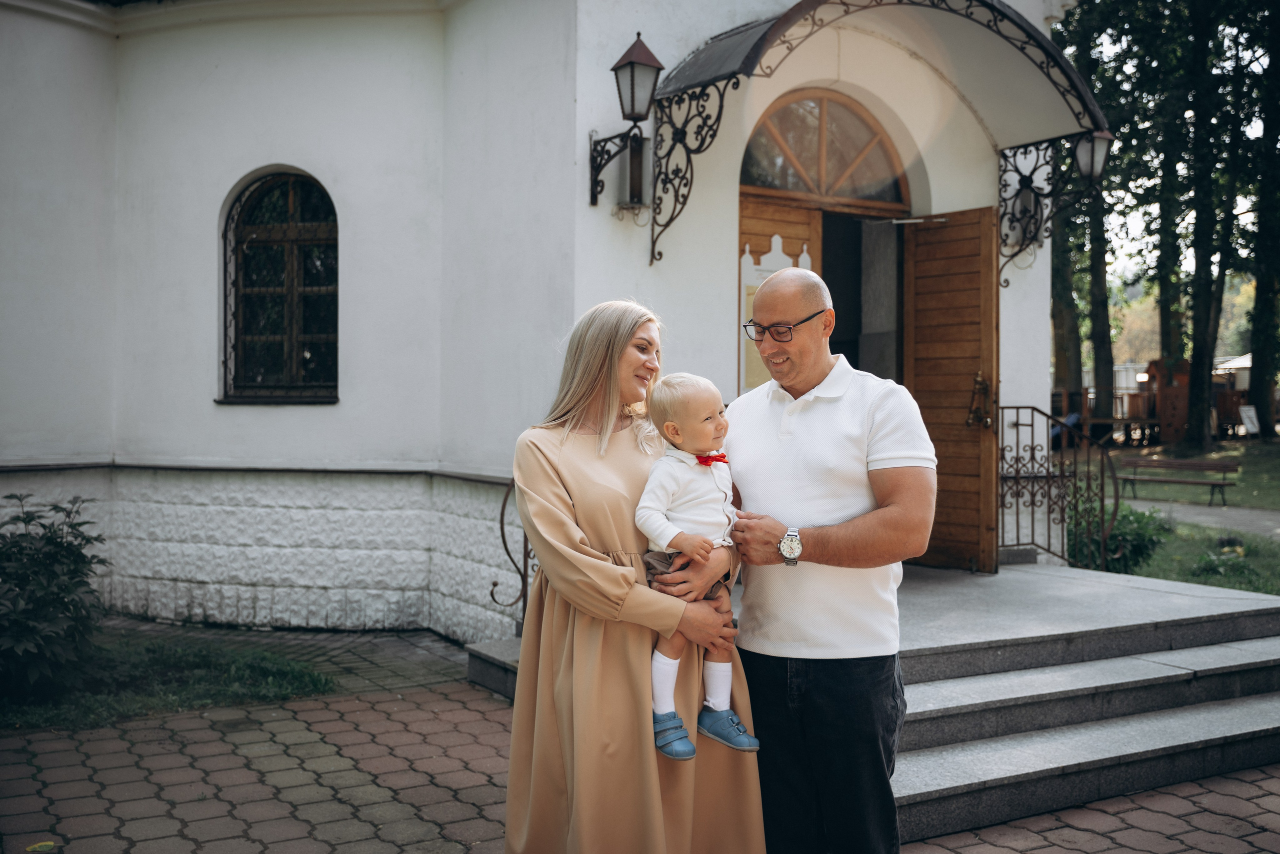 Крещение Демьяна. Семейный фотограф в Минске Дарья Дреко