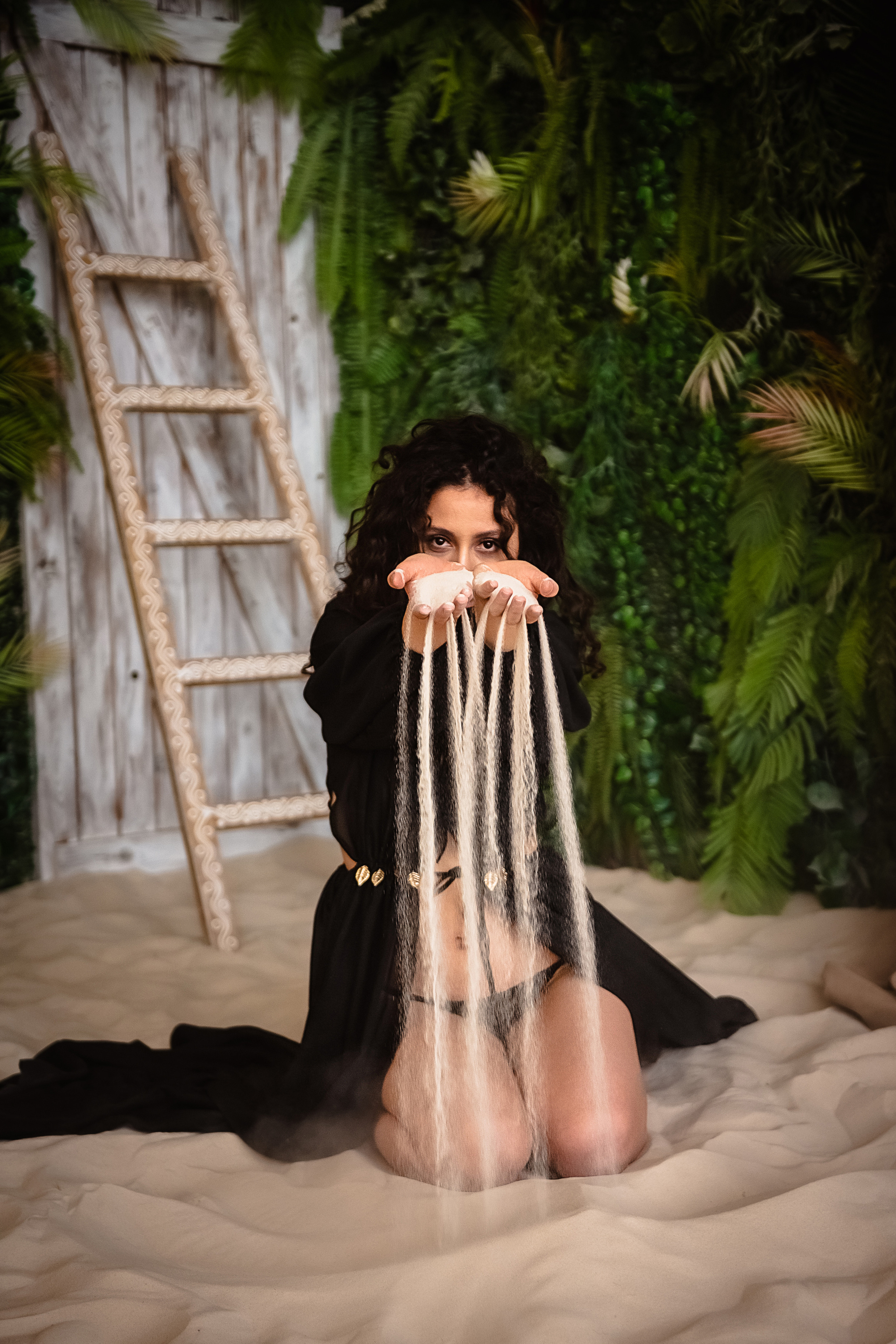 Фотосессия в зале с песком для блогера. КОНТЕНТ |БРЕНД фотограф Санкт-Петербург — Жанна Олтаржевская